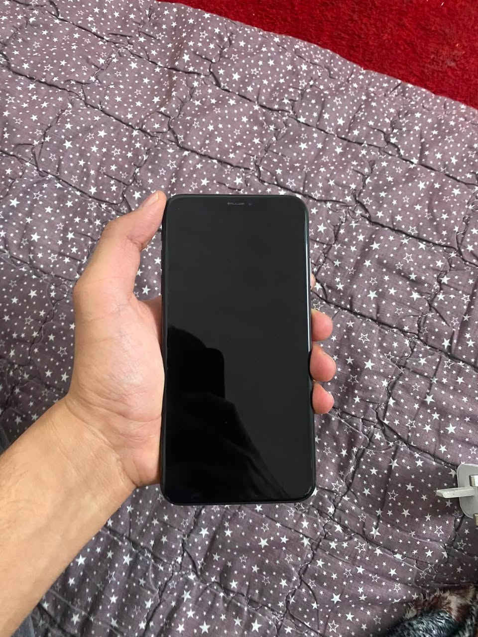سلام عليكم ايفون
اكس ماكس جبير
ذاكرة٦٤
بطارية٧٦
جهاز ما مفتوح وكلشي شغال بي
بس ضهر مكسور وما علي اي شي
عنواني مدينة الصدر
سعرة ١٧٠ وبي مجال لل طيبين
الهاتف***********
