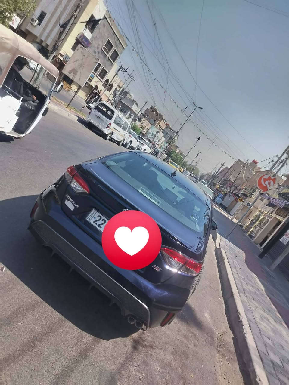 سلام عليكم
كورلا موديل 2020 
محرك2000
وارد امريكي
بنيد مبدل
وجاملغ الايسر نفسيته مصلح 
مواصفات 
من عده البصمه والفتحه 
سعره 125
مكاني بغداد قرب علوه الرشيد 
***********
