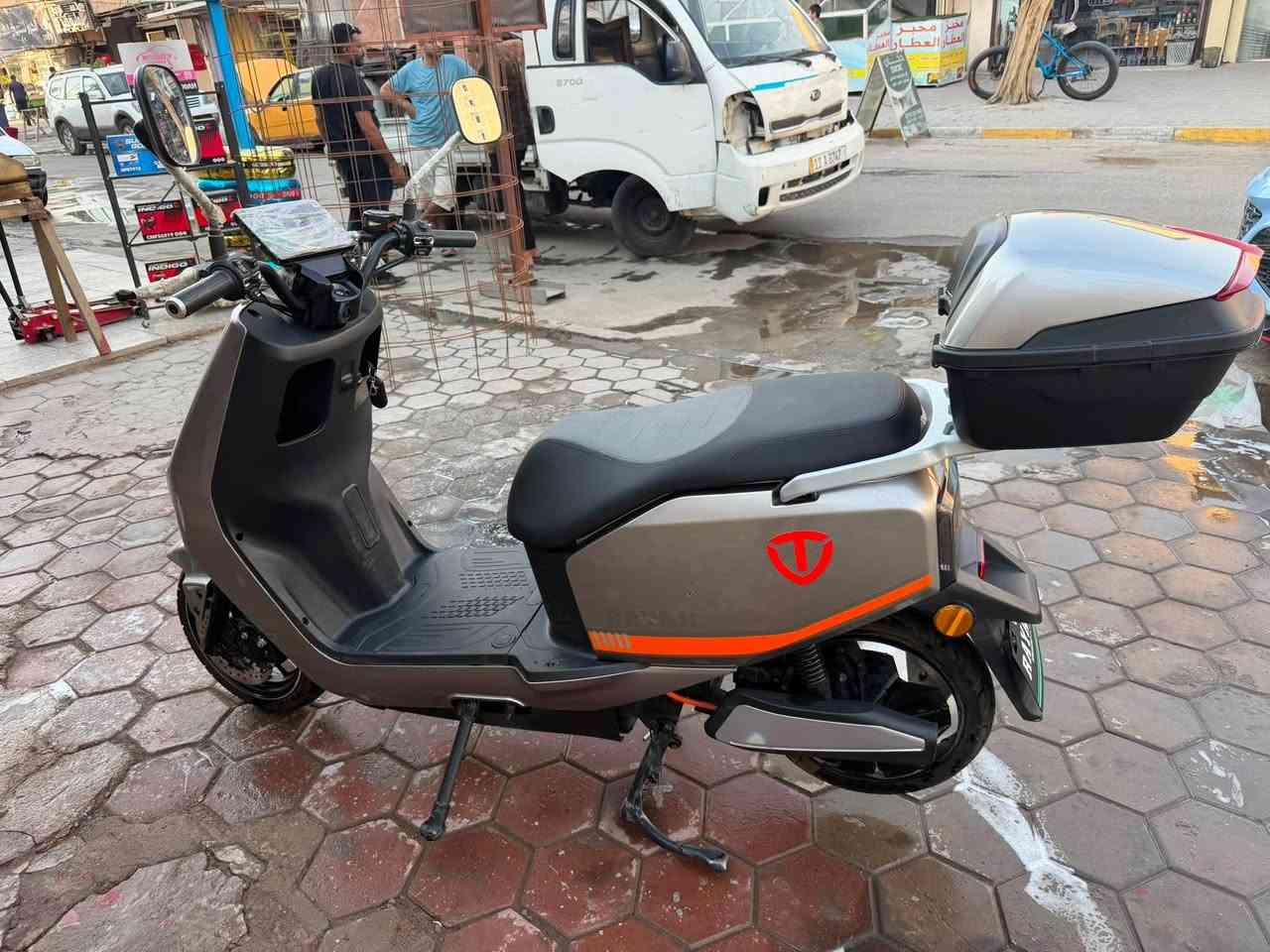 دراجة ريان ٢٠٢٥ استعمل قليل مكانه بغداد  الكرادة سرعة 70 على وضع الشركة ٦ بطاريات السعر 775 موبايل ***********
