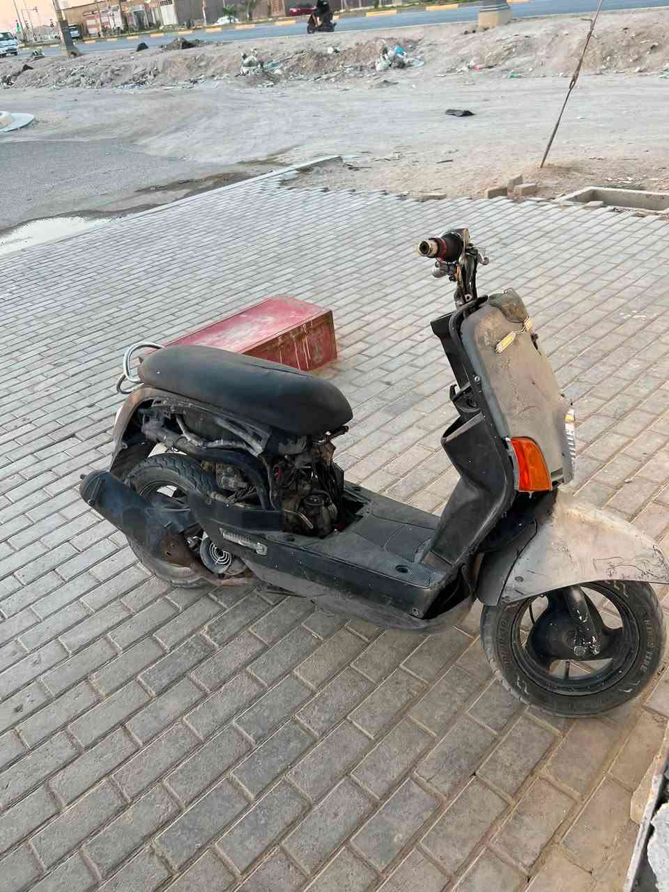 للبيع دراجة بوليس  🛵
الدراجة مجفتة والكفرات مرفوعة، البيع مثل ما موضح بالصورة سعر ٢٧٥
رقم هاتف 📞 ***********
