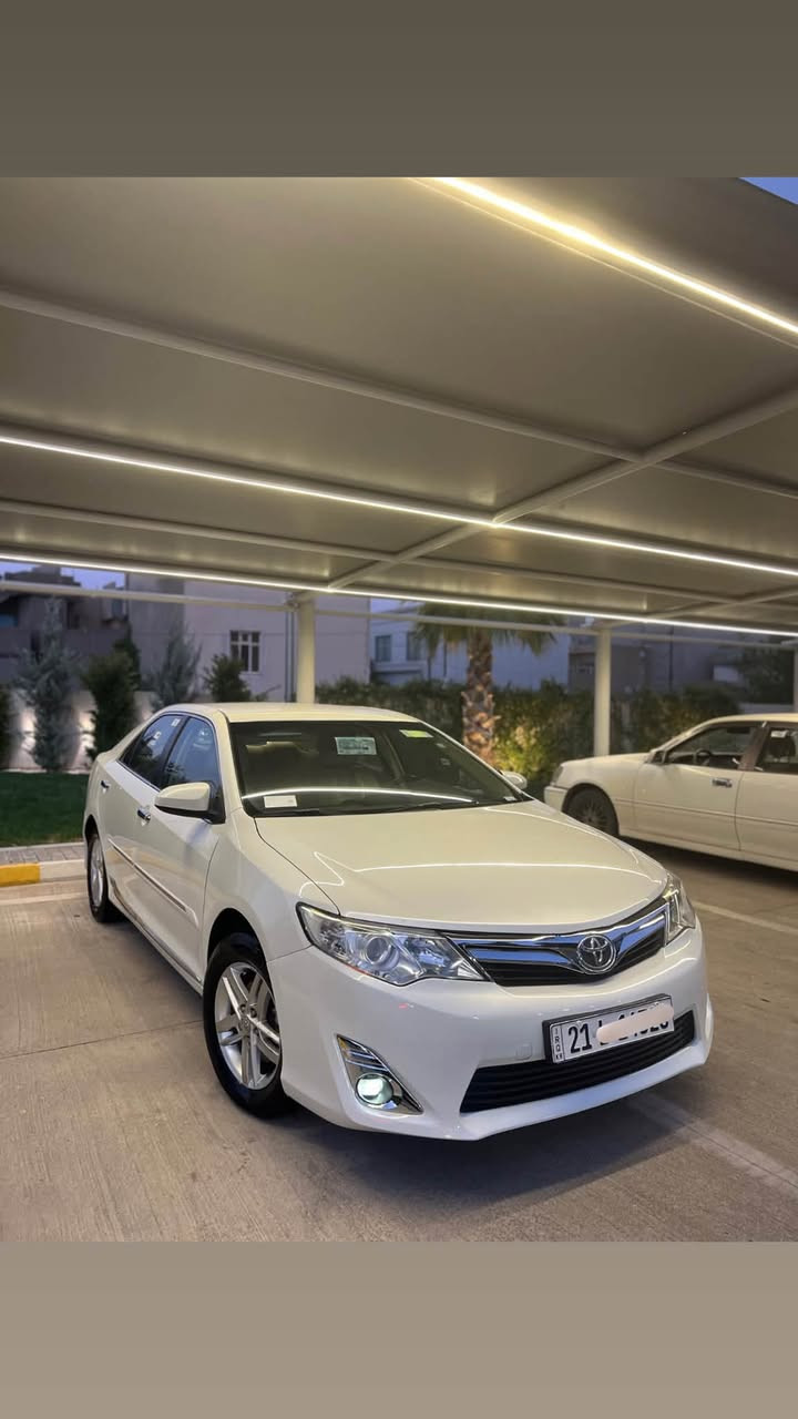 ‏CAMRY 2013
‏‎کامری مودیل 2013  خلیجی صدفى شریکە ساز،
‏‎محرک ٢٥٠٠،مکفولە من صبغ شبر بارد، بس
،مواصفات معروفةلا(،،حساسات خلفی،مرایە،تبرید مرکزی،تحکم ستیرن او،کشنات جلد...)
ماشيه ١٥٠ كم 
سيارة حيل نظيفة كلشي عل بلاد جديد
‏‎ گیر محرک مامفتوح لا صوت ولا بخار،
سعر :144$ شویە مجال 
مکان سلیمانیە مرکز مدینە
 ژ.م ***********📞

