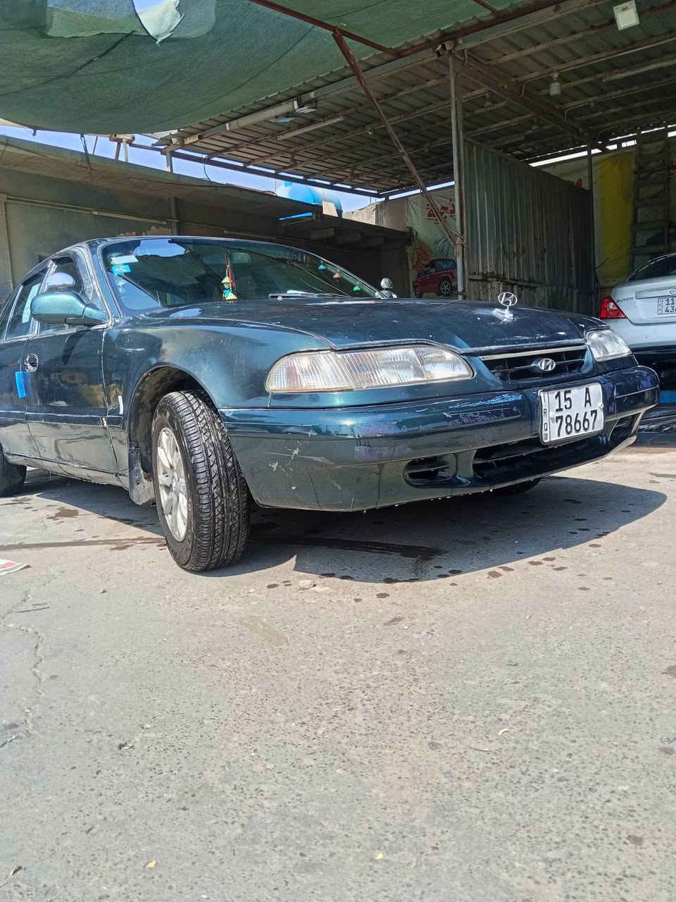 سلام عليكم سونتا 2 موديل 94 للبيع رقم انكليزي انبار بسمي هزه جديدة مكينه خير من الله نقص تبريد كهربائية شغال مكان بغداد السعر 37 وبيها مجال قليل رقم الهاتف ***********
