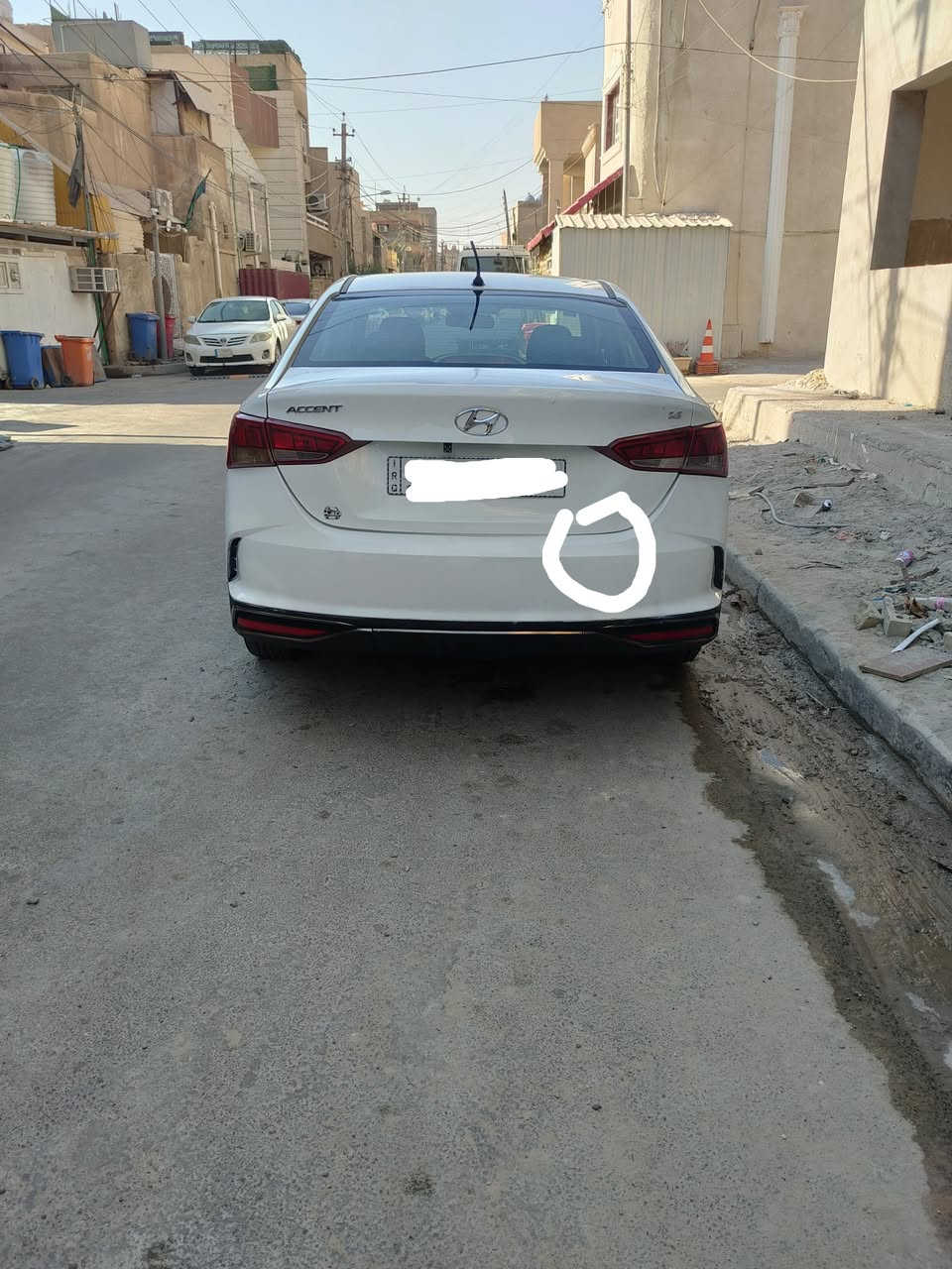 السلام عليكم اكسنت 2023 
خليجي محرك / 1600 رقم بغداد
مواصفات اسلايت مري شفط كامرة خلفية
ماشية 169 حادثة خلفي بدنة حار مع سحب صندوق   جاملغ امامي ايسر بارد و باب خلفي ايمن حار وصبغ
السعر 135 وبيه مجال للاستفسار ***********
