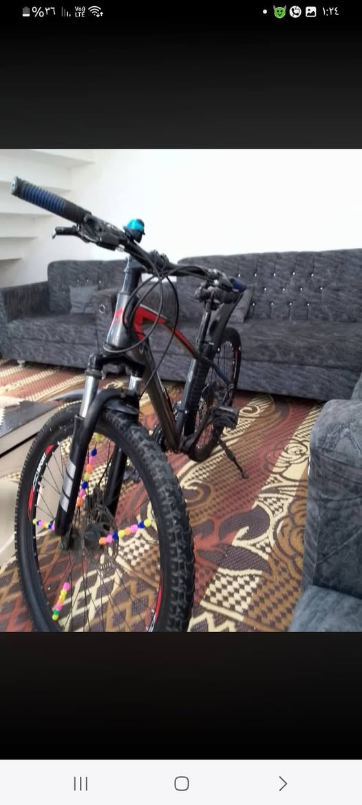 سلام عليكم بايسكل جبلي للبيع حجم 27 نضيف مابي ا شيء سعره بخمسين قفل الرقم ***********

