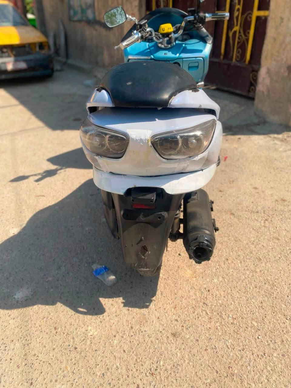 ‏سلام عليكم دراجة فورزا للبيع08 دراجة نظيفة ايش بي تحتاجها بس باقي السعر 700 وبيها مجال وش رايحة يدخلني خاص وهذا رقمه ***********￼
