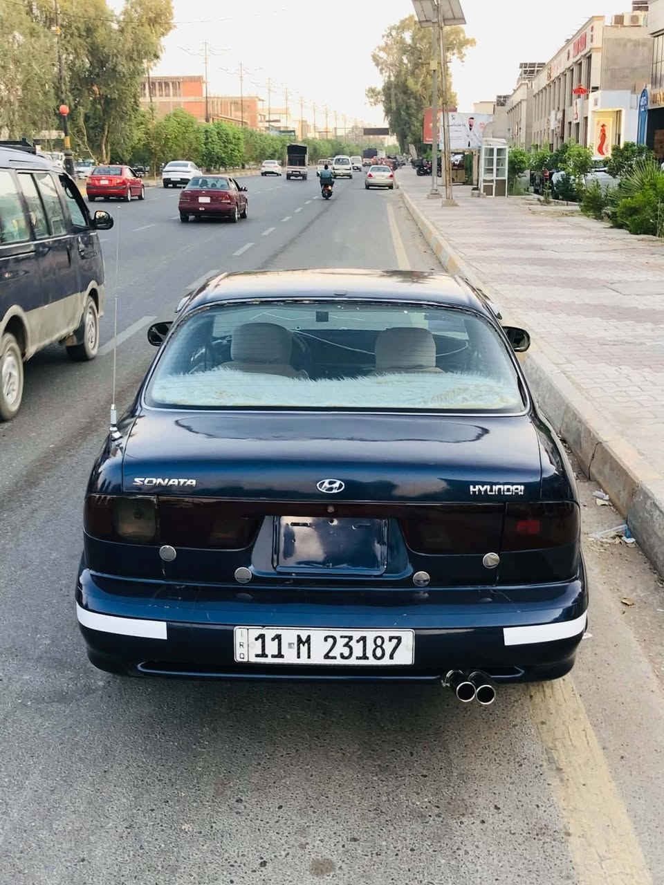 اخوان سوناتا 2 موديل 1995 ارقام وسنوية وهزة جديد
كير ومكينة كفالة 
تبريد تدفئة شغالات
تخم تاير جديد
دوشمة جديدة
صبغ عام جديد
كهربائيات كلها شغاله السعر 35مكاني  ديالى الغالبية ***********
