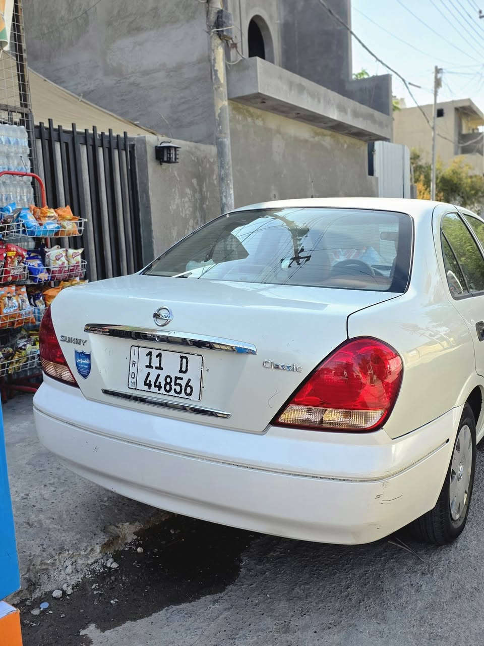 اربع انيسان سني ياباني 2009 قبق ابيض السيارة بلادية بيهة بارد بل جاملغ الايسر الخلفي على كد اربع اسابع مكفولة من الصبغ والضربة لا شواصي ولا دواخل كير ومكينه كفاله تبريد كهربائيات كفاله للتواصل *********** عنونهة بغداد السعر 88 بيهة مجال
