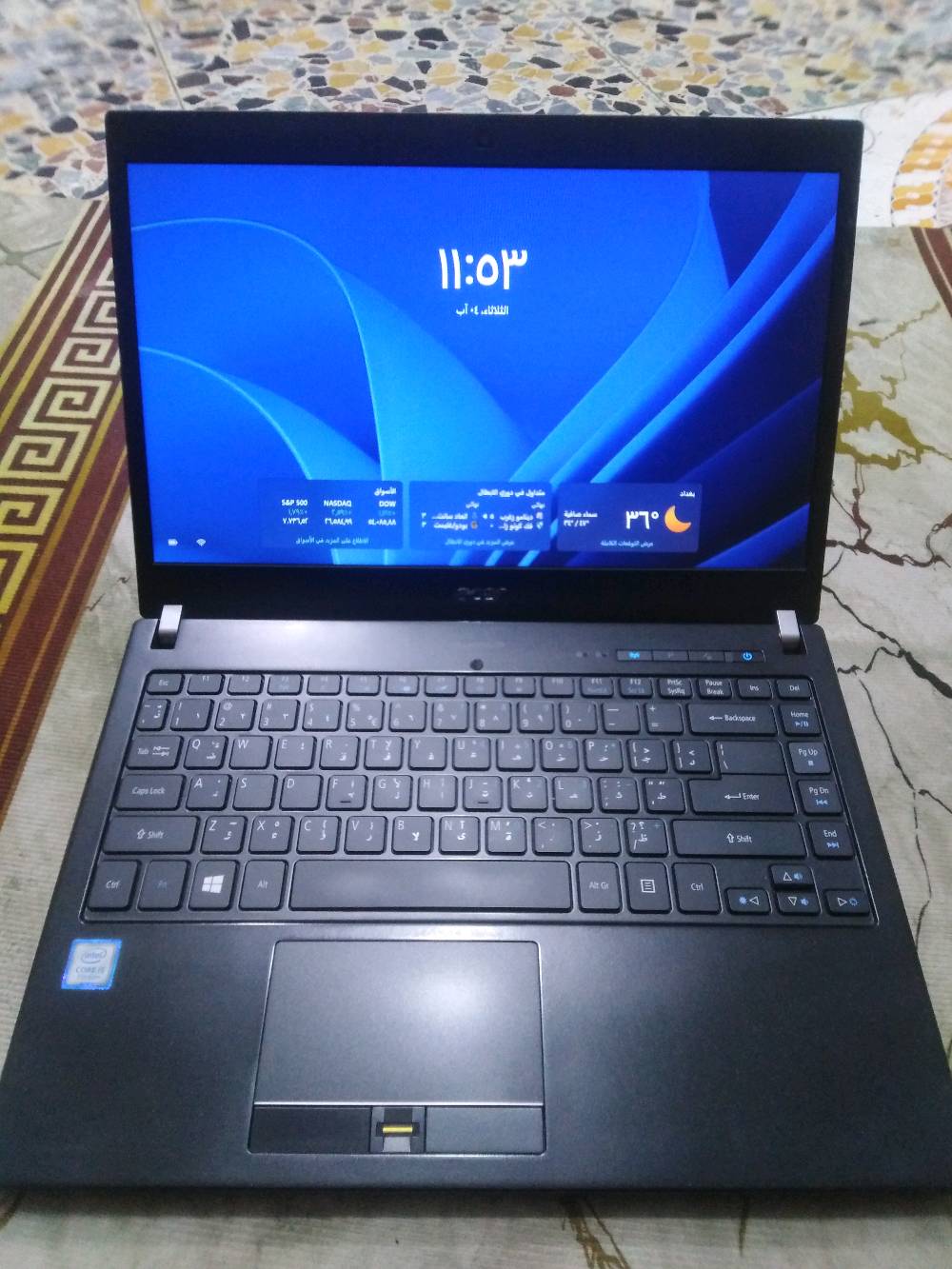 💻 للبيع لابتوب Acer TravelMate P648-G2-M
✅ المعالج: Intel Core i5-7200U (الجيل السابع)
✅ الرام: 8GB
✅ الخزن: SSD 120GB
✅ النظام: Windows 11 Pro
✅ البطارية: شغالة وزينة
✅ الشاحن: موجود
✅ الشاشة: نظيفة والجهاز شغال 100% وما يحتاج أي تصليح.
السعر: 230,000 دينار قابل للتفاوض بالمعقول.
📍الموقع: بغداد / البلديات.
للاستفسار أو المعاينة راسلني على الخاص.ملاحظة/مع ملحقات اضافية ماوس و سماعة راس محيطية و مروحة والشاحن للتواصل هذا رقمي ***********