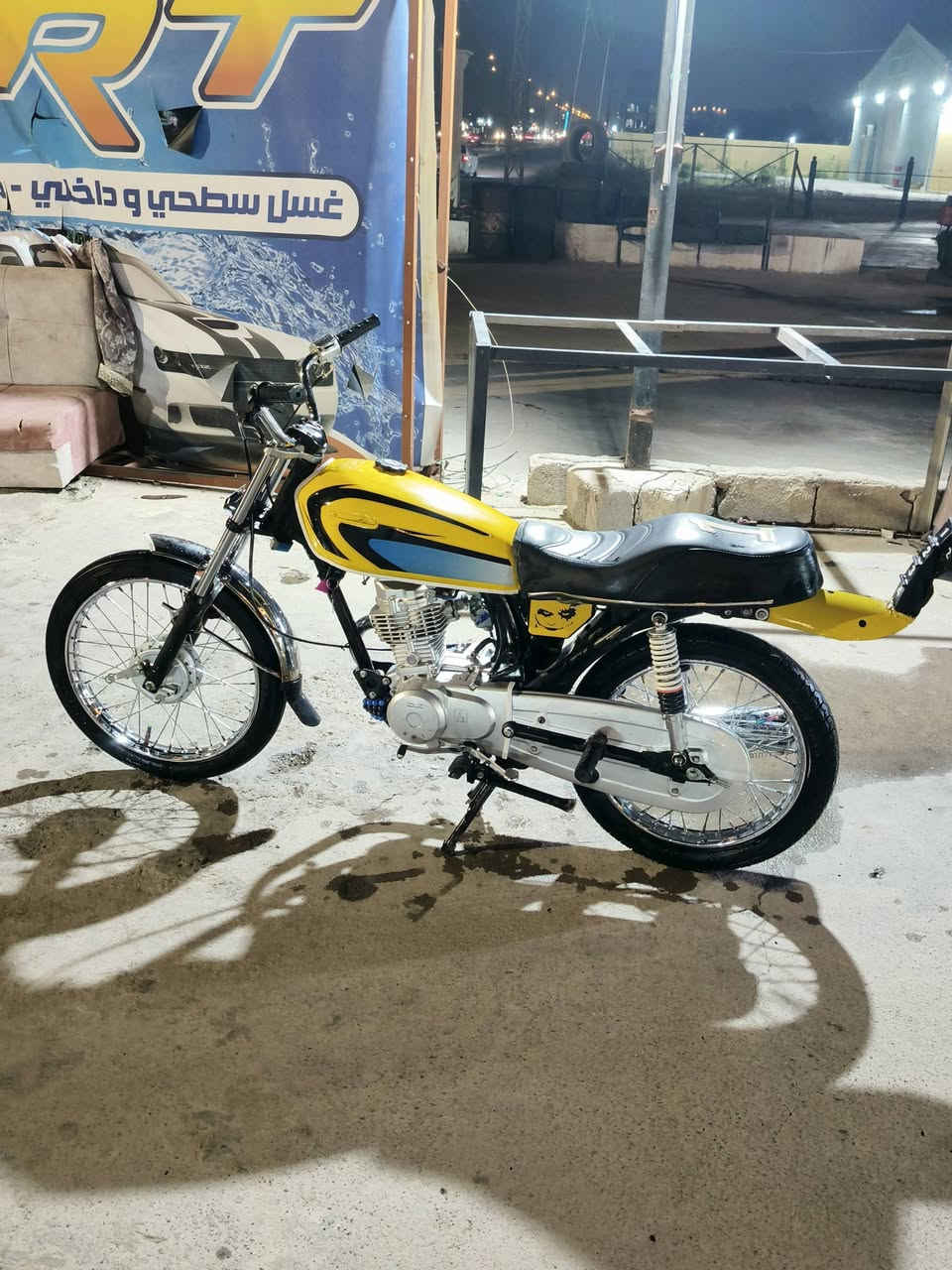 سلام عليكم شباب ماطور البيع حلوه نشاطه فول 
السعر450وبيه مجال***********
