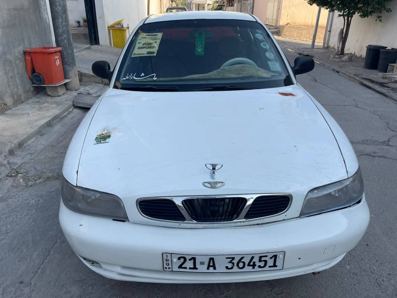 للبيع دايو مودل 98 رقم سلمانيه رقم نسويه جديد لحد 2029 دفتر بانزين  سيار تبريت ثلج كير عادي جام كهربيّ  قفل مركزي كير محرك صدر كلها شرط تحويل غرام شرط شرط تحويل وكالة  محرك لا صرف ولا بخار سعر28وبي مجال قليل مكن كركوك ***********
