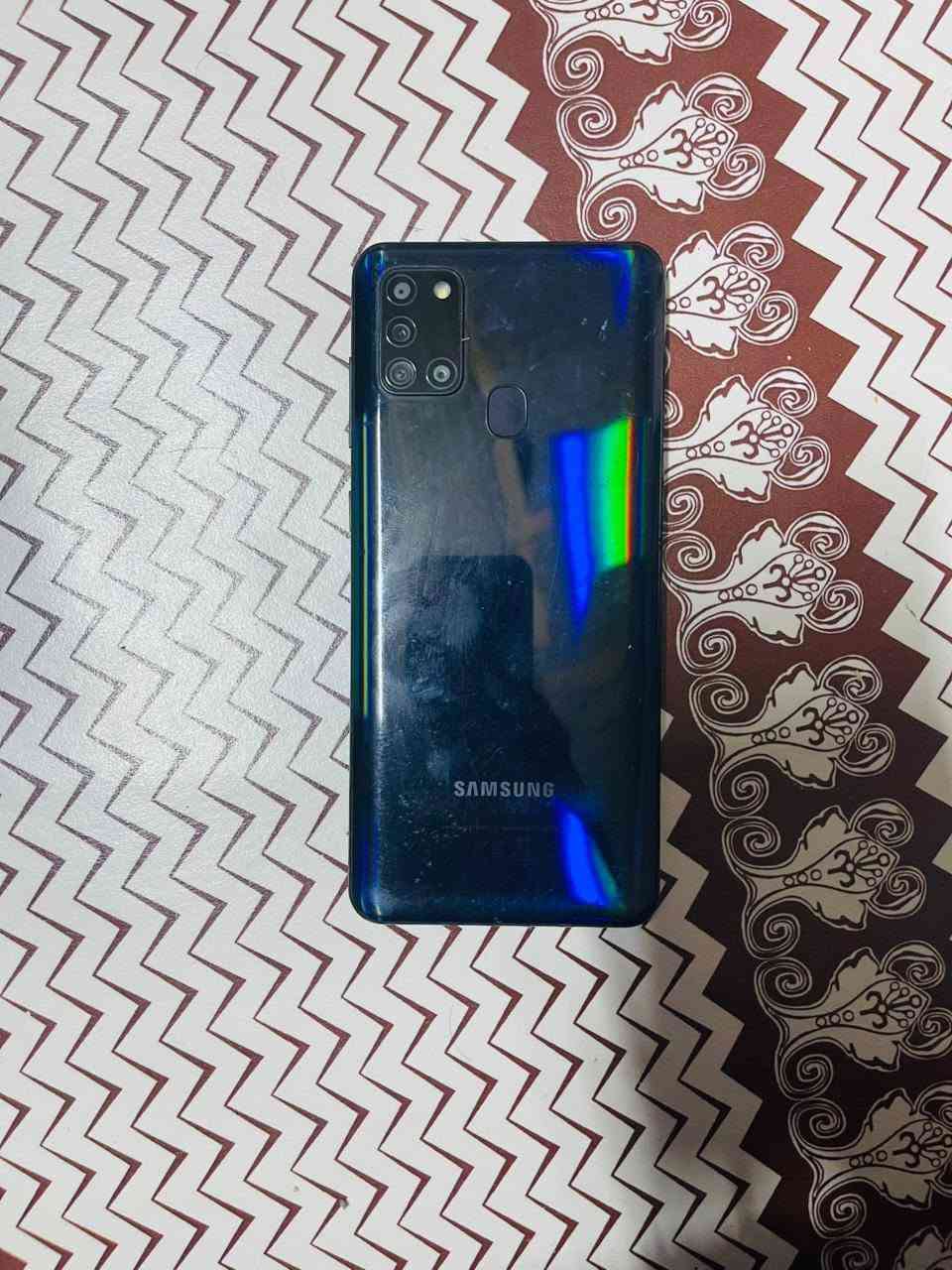 للبيع سامسونج A21s 
الذاكرة: 64GB الرام: 4GB
الحالة: نضيف 100% 
الملحقات: شاحن اصلي فقط
ملاحظة: بي طر صغير كلش بالشاشة ما يأثر على اللمس نهائياً
السعر: 110 الف وبي مجال بسيط
المكان: البصرة قضاء القرنه للاستفسار عله الرقم فقط ***********
