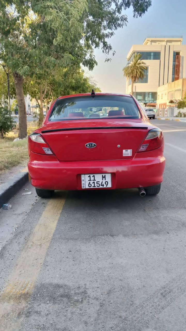 كيا ريو 2001 حزام صبغ
تبريد كير محرك صدر تخم تاير جديد 
رقم بغداد انكليزي تحويل ثاني يوم 
سعر 45  
***********
