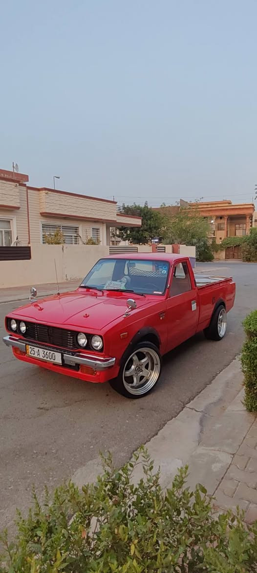 بيكم موديل 1978
كير اوتو
تبريد شغل
محركها تويوتا 4 سلندر 7k
جام كهرباء شاشة كاميرا
ويل بي بي اس تويوتا 
سيارة معدله بل كامل
رقم كركوك سنوية 2029
بيه بطاقة 
سيارة جاهز بدون نقص

سعره 66 بيه مجال 
ومكانه بكركوك 
***********
