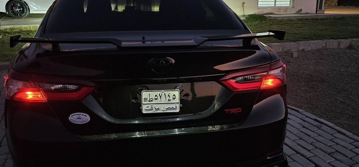 للبيع | تويوتا كامري TRD موديل 2023 (أمريكي)
🔥 اللون: أسود

🇺🇸 وارد أمريكي

المواصفات:

- محرك 6 سلندر (V6) سعة 3.5 لتر بقوة 301 حصان

- ناقل حركة أوتوماتيك 8 سرعات

- فئة TRD الرياضية

- جنوط TRD قياس 19 إنج

-السيارة مختومة TRD بالكامل (الداخل والخارج)

- جناح خلفي رياضي

- ماشية ٣١ الف mil

-نظام تعليق TRD الرياضي

- شاشة تعمل باللمس مع Apple CarPlay وAndroid Auto

- تشغيل بصمة ودخول ذكي

- كاميرا خلفية

- رادار أمامي ومثبت سرعة ذكي

- نظام المحافظة على المسار

- مصابيح LED

- مقاعد رياضية بشعار TRD

-ماشية 31000 مايل

-الضرر مرفق بالصور 

ملاحظة ... السيارة  مرقم بغداد ماشي بمعاملة الترقيم اليشتري   ياخذ سنوية بأسمة مباشر  والسعر( 200 ) وبيها مجال

📞 -- ***********
