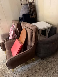 قنفة • كراسي ٢ • مكتبة