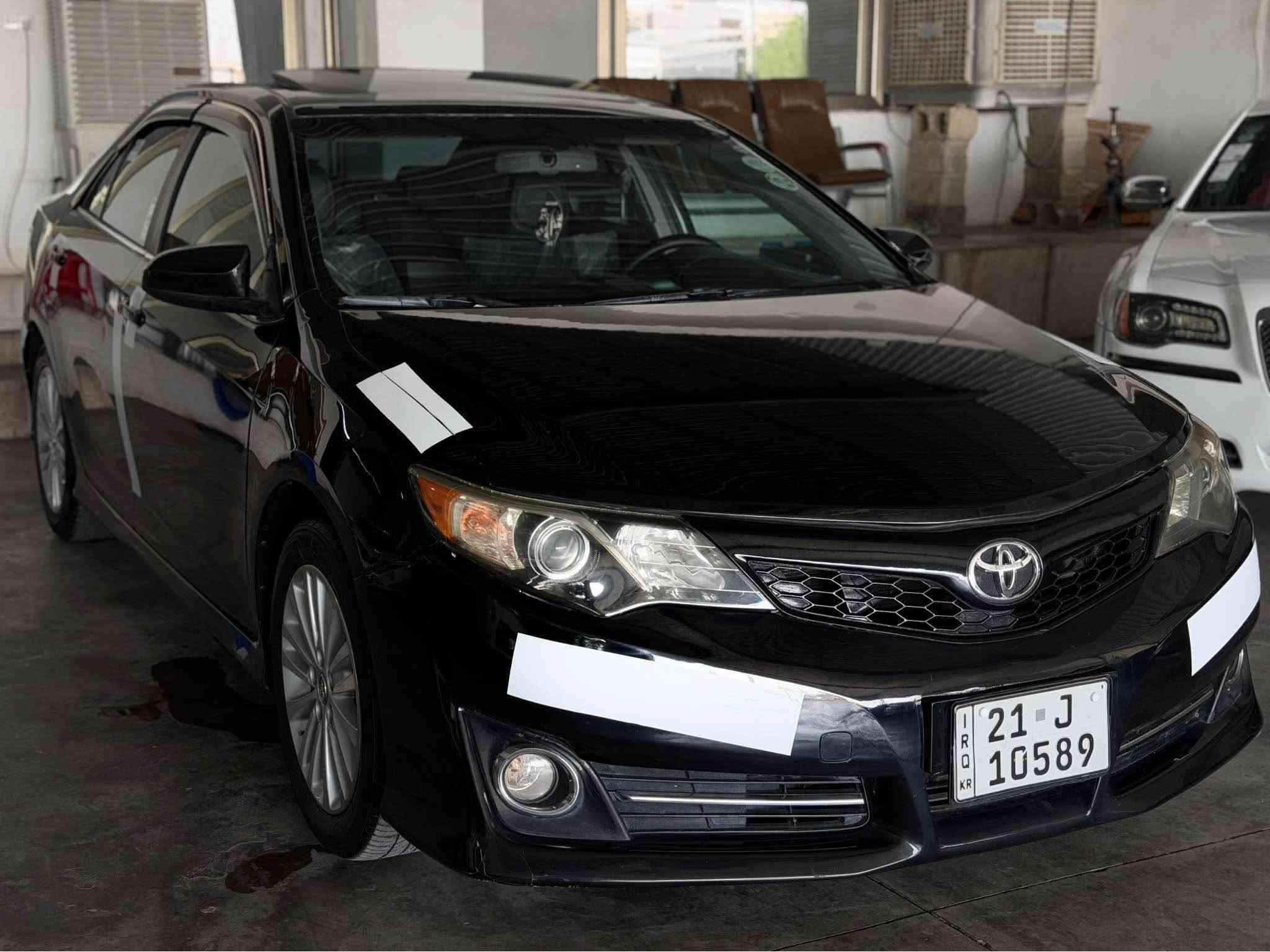 Toyota Camry
كامري 2012
وارد امريكي
لون:. اسود 
للبيع فقط بدون مراوس بدون اقساط
 سياره ماشيه فقد 155 الف 
رقم سنويه جديد لحد 2031 
حجم محرك 4  سلندر حجم محرك (2500) كير محرك شرط  صدر امامي خلفي جديد كهربائيات كل شغال تبريد شغال تخم
تاير جديد

مواصفات SE فول 
بصمه صندوق بصمه سلايت كشن جلد كشن كهرباي كير شفت تحكم استيرن طرفين  شاشه كبير كاميره خلفيه تبريد قطعتين ويل كروم افيلون وباقي مواصفات معروفه

صبغ :. ثلاث قطع امامي صبغ و شبرين باب خلف سكن صبغ 
سعر:. (113).وبي مجال بصيط 
رقم هاتف:. (***********)
عنوان :. كركوك 📍 كركوك, العراق
