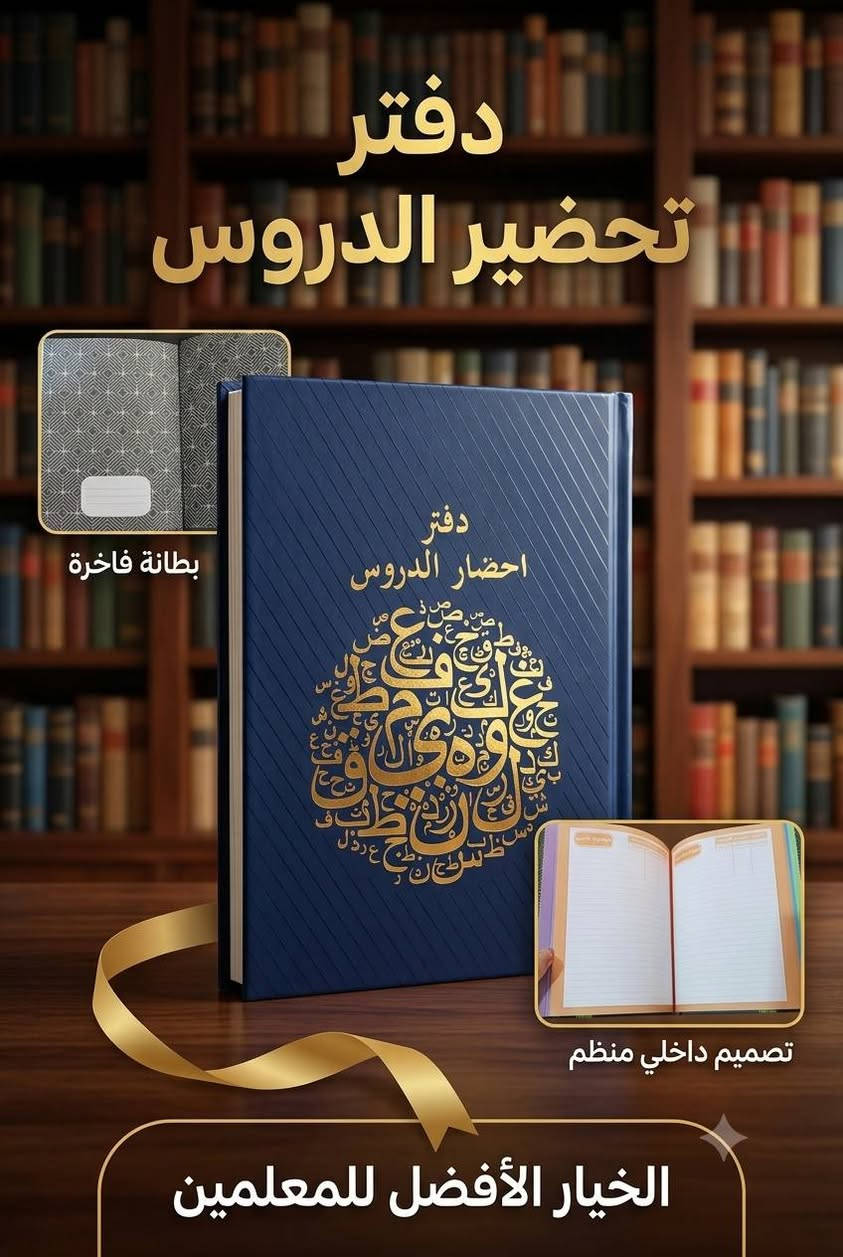 الاسعار مكتوبة على الصور 
مكتبة السرور طوزخورماتو حي السرور مقابل مستشفى القطاع مباشرة 
متوفر توصيل

نص مكتوب في الصور:
- الرفيق الأمثل لكلّ معلم tachon لكلّ معلم ومعلمة دفتر تحضير الدروس تصميم أنيق ومنظم صفحات مفصلة لكل درس (أزرق غامق، أخضر) جودة عالية 80 جرام دفتر تحضير الدروس Call to Action اطلب نسختك الآن www.teachermate.com @TeacherMate
- اكتشف سر التخطيط المثالي للدروس!
- تصميم داخلي مريح ومنظم
- جداول وأقسام مفصلة
- لمسة فنية مميزة
- أفضل رفيق للمعلم!
- دفتر تحضير الدروس بطانة فاخرة تصميم داخلي منظم الخيار الأفضل للمعلمين
- ارتقِ بتعليمك مع دفتر تحضير الدروس
- محتوى شامل شامل ومنظم
- مرونة في الاستخدام
- تصميم أصلي فريد
- اطلب نسختك الآن!
- www.lessonmate.com
- @LessonMate
- عروض حصرية لفترة محدودة! السعر: 250 دينار بدل 500 تراجي مرمر بني تراجي لؤلؤ ذهبي تراجي 4 رمر يننت تراجي لؤلؤ ظني تراجي 5 رمر بياني تراجي لؤلؤ بني تراجي لؤلؤ ذهبي تراجي 9 لموجاني تراجي مرمر بني تراجي لؤلؤ ذهبي صنع في الصين
- عروض الأقراط الحصرية!
- السعر 250 دينار بدل 500
- 80 ورقة - وزن 70 غرام ورق فاخر ناصع البياض
- premium quality
- دفتر B5 حجم مميز أكبر من العادي
- premium
- quality
- unique
- designs
- رسومات 3D ثلاثية الأبعاد بارزة
- السعر: 1,000 فقط د.ع
- مكتبة السرور - طوزخورماتو - حي السرور مقابل مستشفى القطاع مباشرة
- sultan.notebooks.iq @sultan.notebooks.iq
- السعر:
- 1,000
- فقط
- جينا نقراو - احرن الرناتي - استتفتر - 19 درمن تعالى غربات شاهنل اعايير
- sultan_store @sultanarlam _sultan
- ٢٥٠ دينار
- سبورة مع ستيكرات