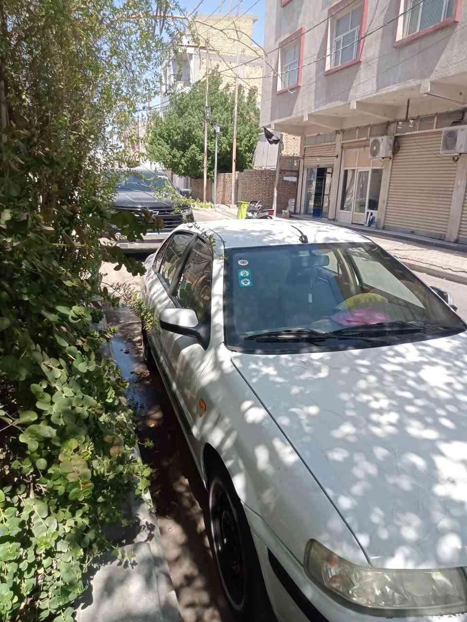 السلام عليكم سمند  ابيض موديل 11 رقم واسط انكليزي راعيهه بلكوت  ب37  بيه مجال ***********
