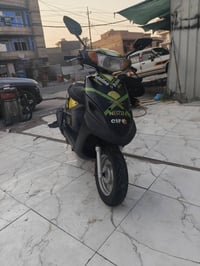 دراجه ماكس قجمه ياباني سرعه ١٢٠ دراجه نكره بكل وقت محرك لانضوح لاتبخير...