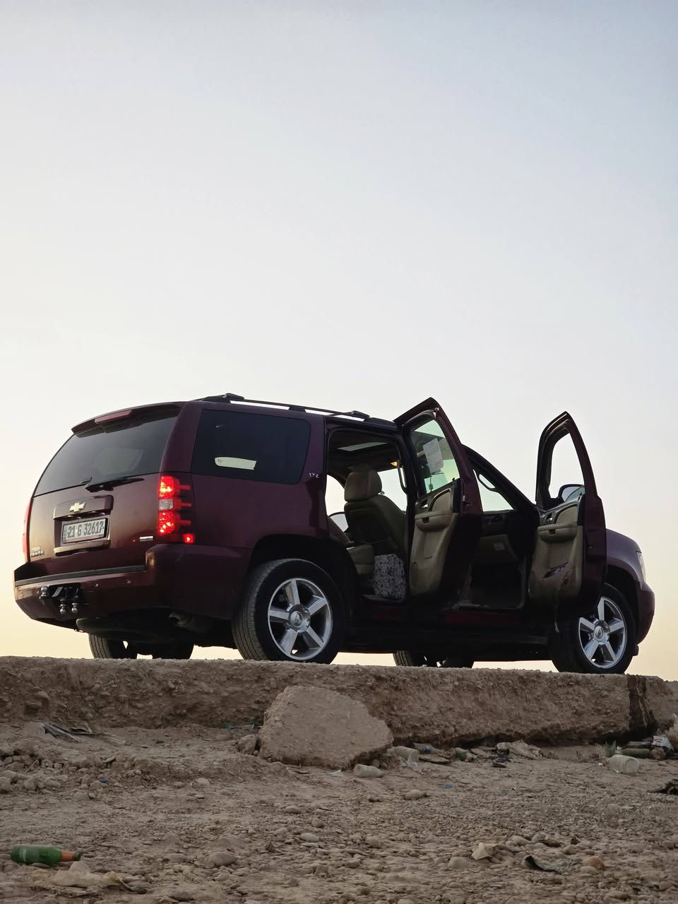 تاهو للبيع او المراوس 2008 رقم سليمانيه انكليزي سنويه الجديد لل 2030 مواصفات LTZ سعر 170 السونار مرفوق مع الصور مكان السيارة ديالى الاستفسار ***********
