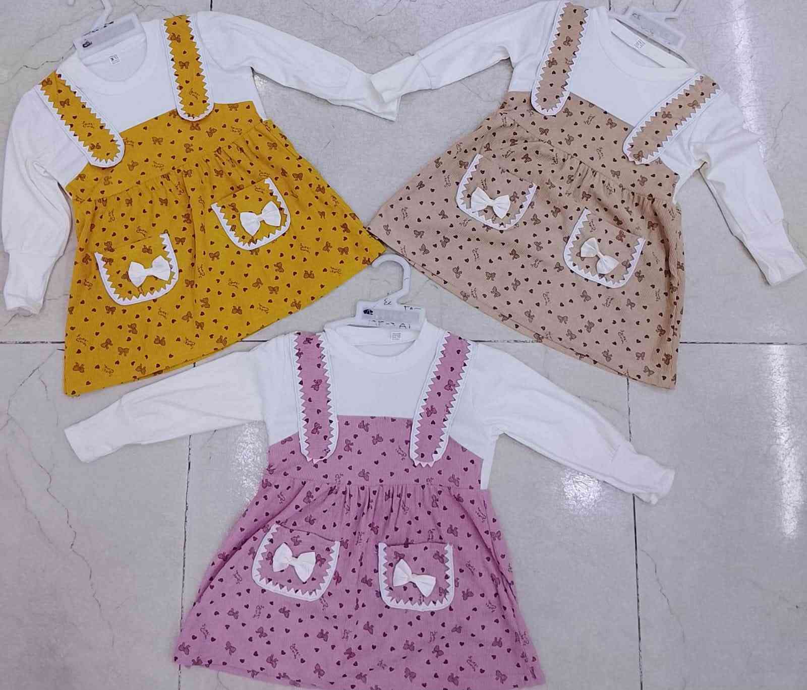 بدله بناتي قديفه L, XL, 2XL  تلبس من 6أشهر إلى 2سنه سعر الدرزن 35 الف
