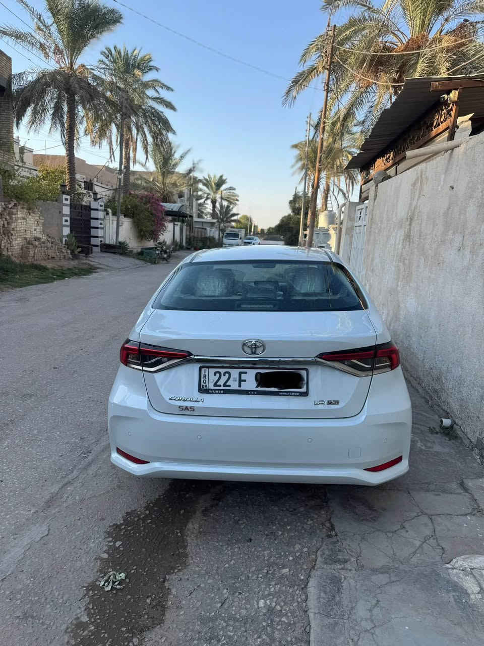 السلام عليكم
كورلا للبيع موديل ٢٠٢٤ خليجي ساز ياباني  ماشية ٣٨ الف فول عدا الفتحة ضمان الشركة مكفولة من التبديل والصبغ والبارد سياره حلوه ونظيفة 
السعر 177ورقة بيه مجال 
اي استفسار الرقم ***********
