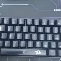 كيبورد redragon k630 مستخدم اقل من شهرين للبيع ب 30 الف و بيه مجال  كي...