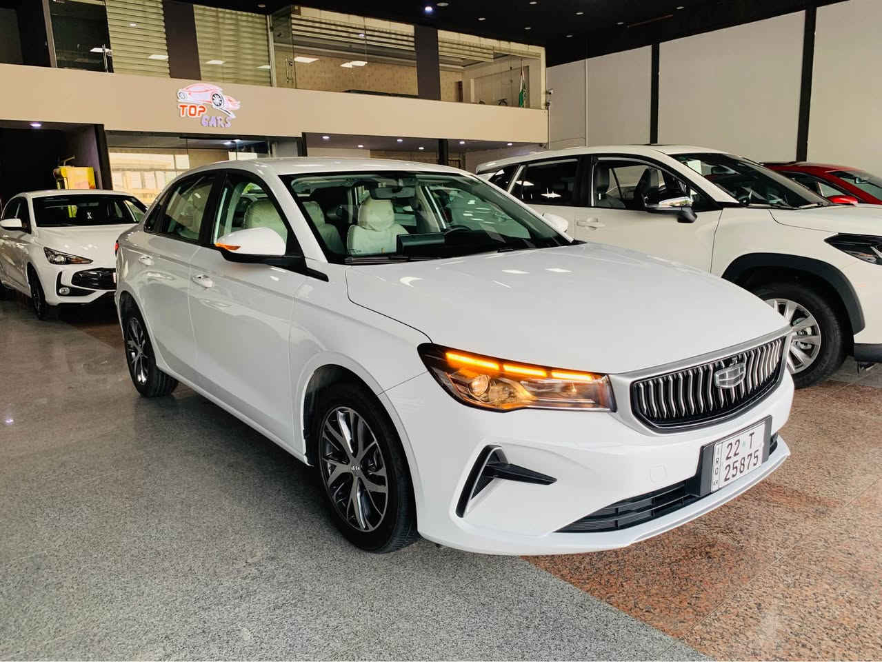 جیلی Geely Emgrand 2026  
مواصفات.بەصمە.شاشەو کامێرە.
حساس ویل کڕۆم.شغال.تحدید سورعە.
تەبرید مەرکەزی.لایت وبەگلایت لید.
تەنیا ١٣ هەزار ڕۆیشتووە. 5 سال زەمان.
مکان  أربيل معرض توب كارس 
سعر ☎️ .  موبایل    *********** أربيل, العراق
