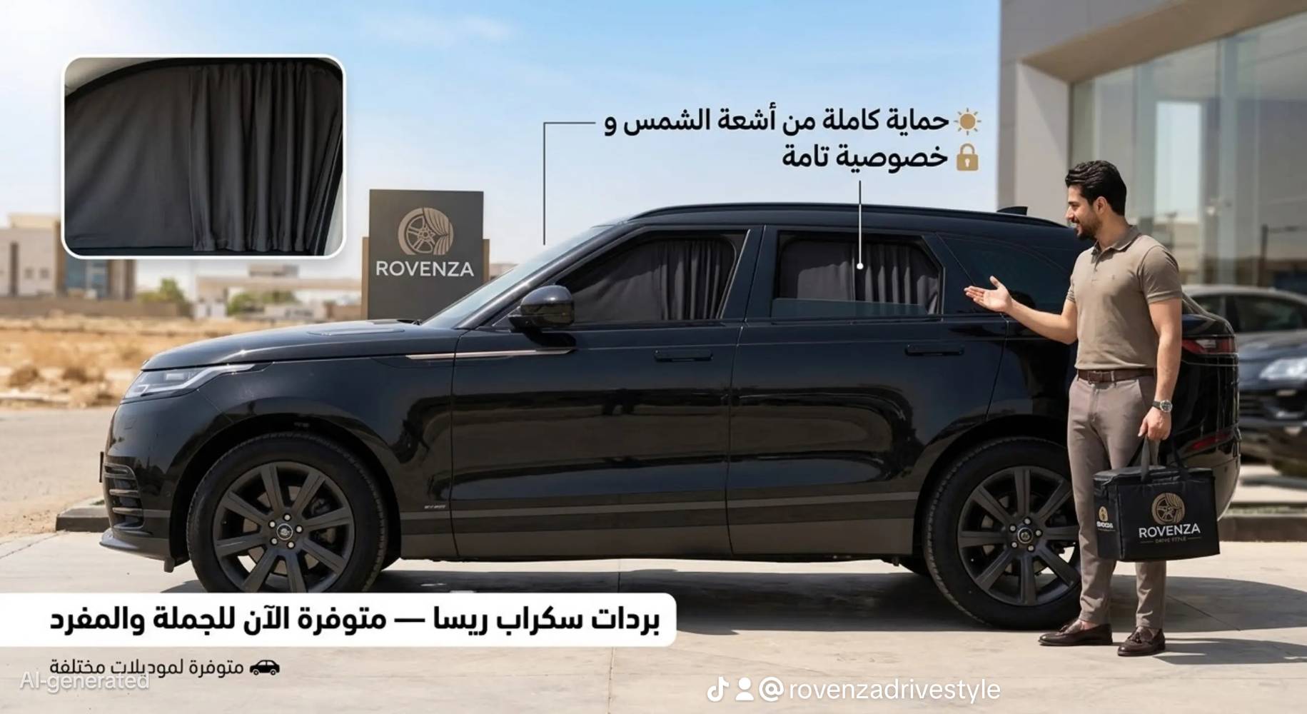 بردات سحب • أسود • سكراب ريسا