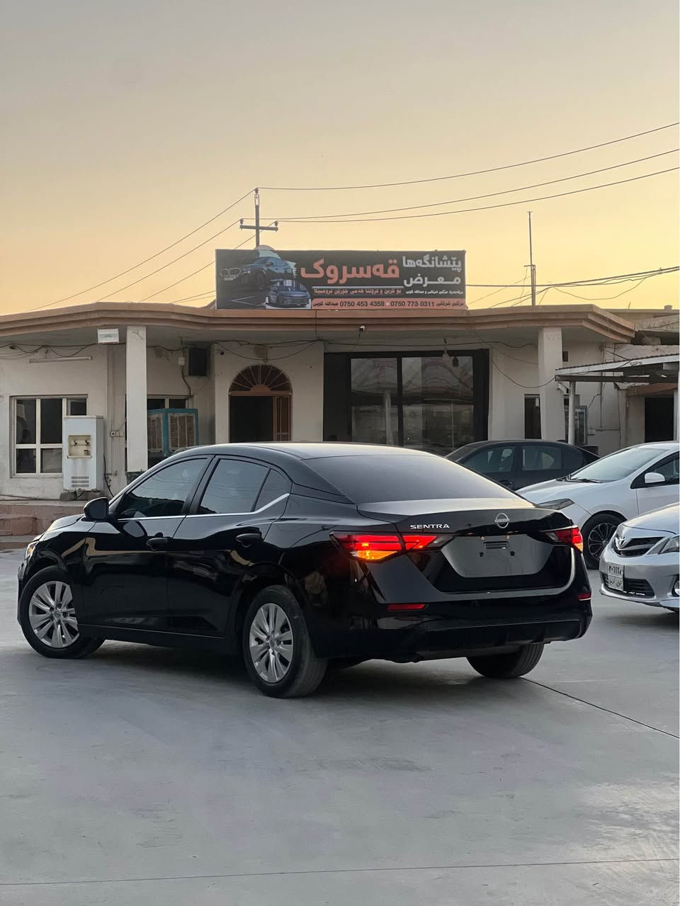 *********** نيسان سنترا2025 بئ سبخ گير محرك شرط خروجي 3 هه يف سعر 127ومجال اكر, نينوى

نص مكتوب في الصور:
- LTE 9:09 أنت 9/23/26 9:59 م رد