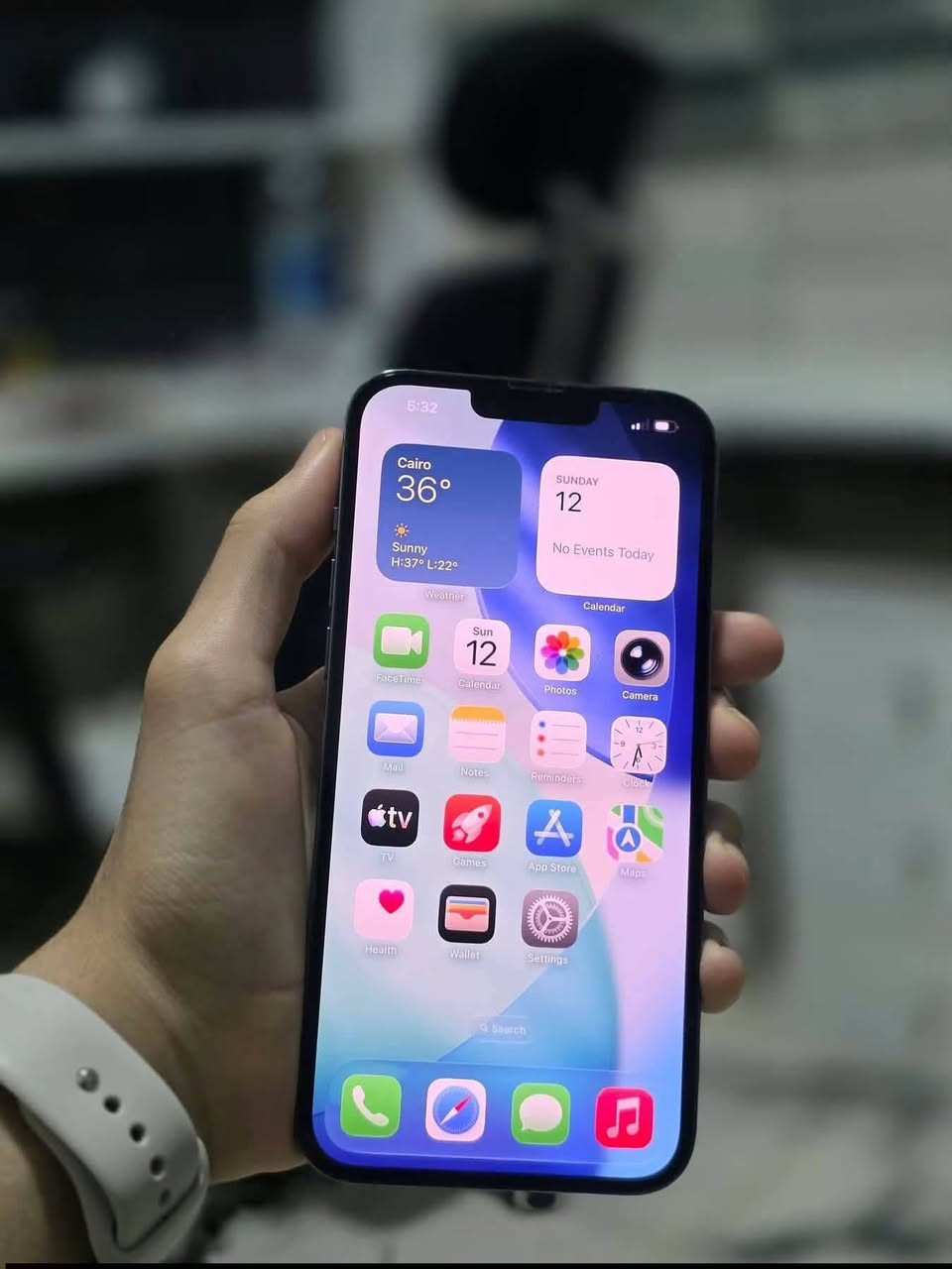 ايفون 13 برو ماكس بحري
🛑 شرق اوسط دبل شريحه 
🛑بطاريه 95 
🛑 اذكره 256
🛑 مستبدل شاشه فقط 
🛑 سعره 575 
🛑 مكاني بابل 
🛑 
اتصال فقط ما موجود على نت 

***********
