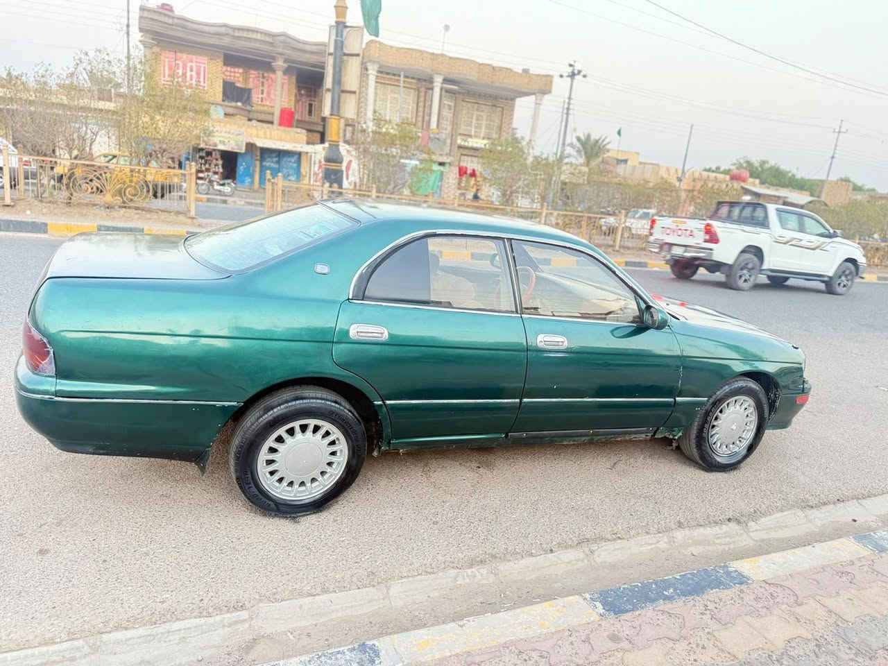 السلام عليكم بطه متصل مكفولة من الكص وانقل مكينه كير مكفولات تخم تاير جديد سياره جاهزه شغل وطلع وين ماتريد السعر 29 المكان العماره تصال ***********  رقم الاسيه بيه واتساب ***********
