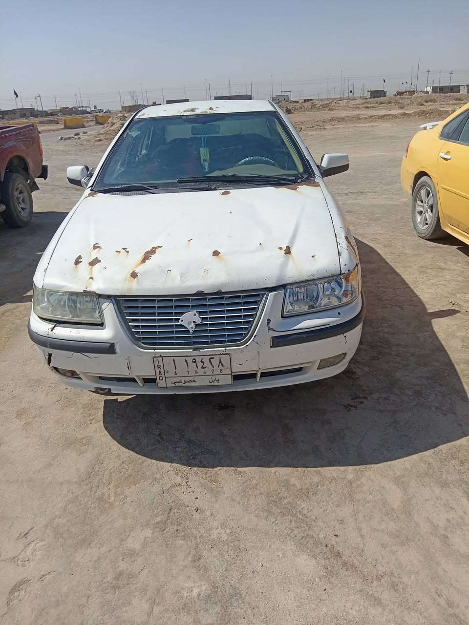 سمند 11للبيع بابل سنويه منتهيه شرط مداور كيرمكينه حداديه تبريد تخم تاير باتري جديد مستعجل عل بيعه عارضه 25 وبيه مجال باقي تفاصيله هاذه رقمي *********** واذا اكو مراوس سايبه تكسي عادي مع الفرق@@
