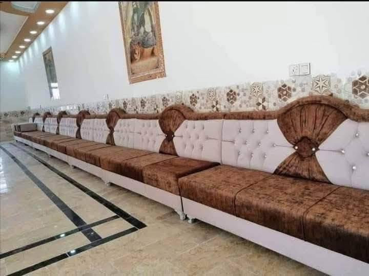 اللهم صل على محمد وآل محمد 
شنو وفرتلك اليوم 
تخومه وديوان حسب الطلب 
تخم ١٠ مقاعد بسعر ٣٥٠ 👈توصيل كرخ ورصافه ٢٥ ألف 
ديوان ١٠ مقاعد بسعر ٣٧٥ ألف توصيل كرخ ورصافه ٢٥ ألف
متوفر توصيل إلى كل انحاء العراق 
كل ما عليك تتصل وتحجز 
خلال ٣ أو ٤ أيام يوصلك الطلب
ملاحضه التخومه تفصال معملنا 
أسعار 🔥 بسعر جمله 
وتساب أو تصل ***********
