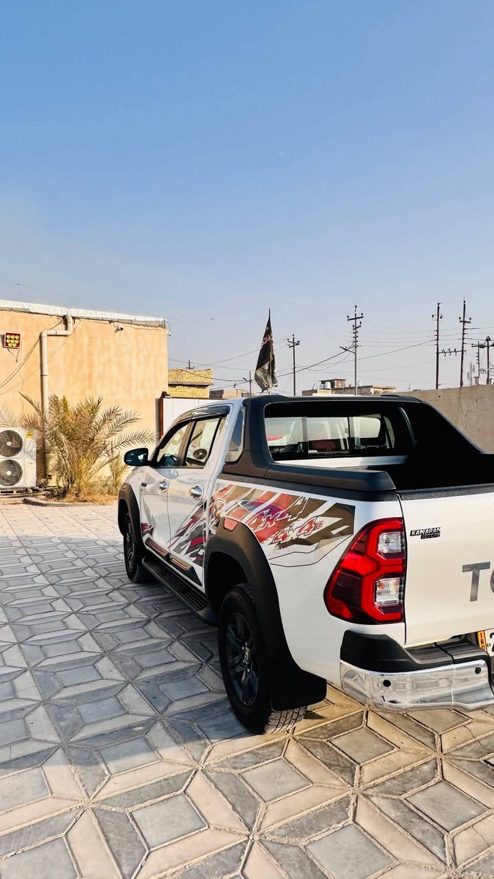تيوتا هايلوكس 2025 TRD
سته سلندرV6
رقم اربيل 
شركه ساز بعدهي بلضمان
كفاله عامه 
ماشيه 23k
اوتوماتيك
نقطه عمياء 
تشغيل بصمه
بانزين
شاشه ابل كاربلي
شاشه جبيره 
تبريد شاشه
تبريد كشنات
تبريد خلفي
لايت زنون

مكان السياره البصرة *********** 
السعر 410 وبيه مجال
