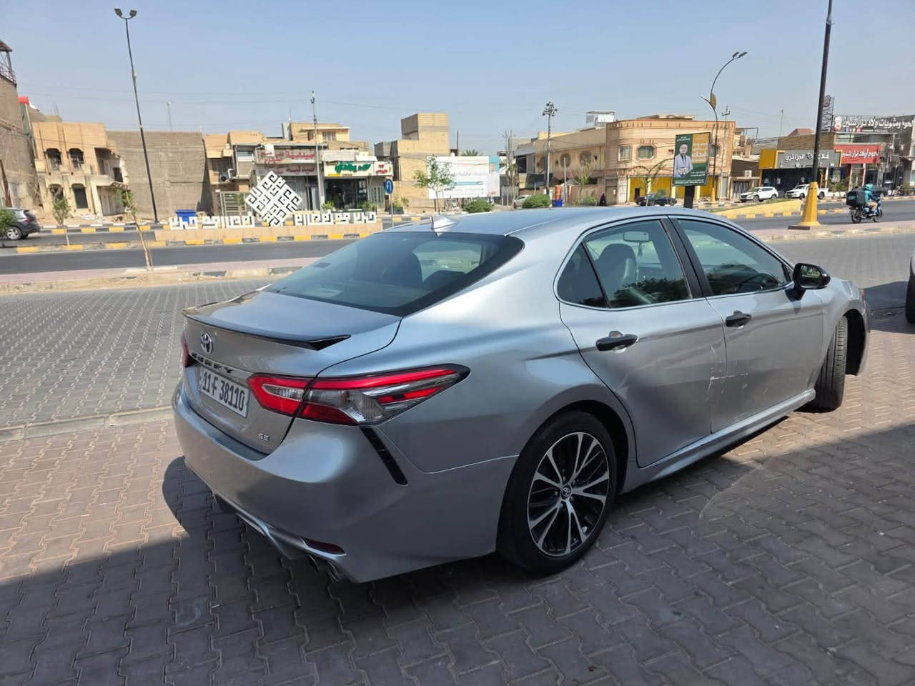 كامري 2019
فول فتحة سقف
Se Plus
2.5 بانزين ماشية 93الف ميل
رقم بغداد حره باسمي
بصمة و دخول ذكي
رادار جانبي بالمراية نقطة عمياء
شفتات ستيرن رادات امامي
كرسي السايق كهرباء مثبت سرعة تفاعلي رادار تحديد المسار
السيارة جاهزة من كلشي ما ناقصها شي كله محسن و دهن اصلي
الضررجاملغ مبدل نفس اللون بلادي و بنيد مصبوغ. و بيها جاملغ الثاني و باب السايق كلير
الدعاميات مصبوغة للجمالية
سونار مرفق وية الصور
سعر ١٤٧ وبي مجال
رقم راعيها 
***********
