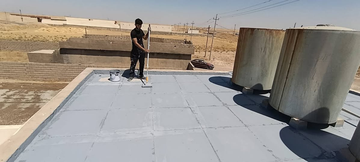 الحمدلله تم اكتمال مغاسل جامع قريه بئر الذهب 
  نوع الماده Roof Coat IP  عازل حراري ومانع رطوبه 2026/8/16
ضمان العازل5 سنوات 
يتوفر لدينا أفضل انواع العوازل
للاستفسار اتصل ***********
