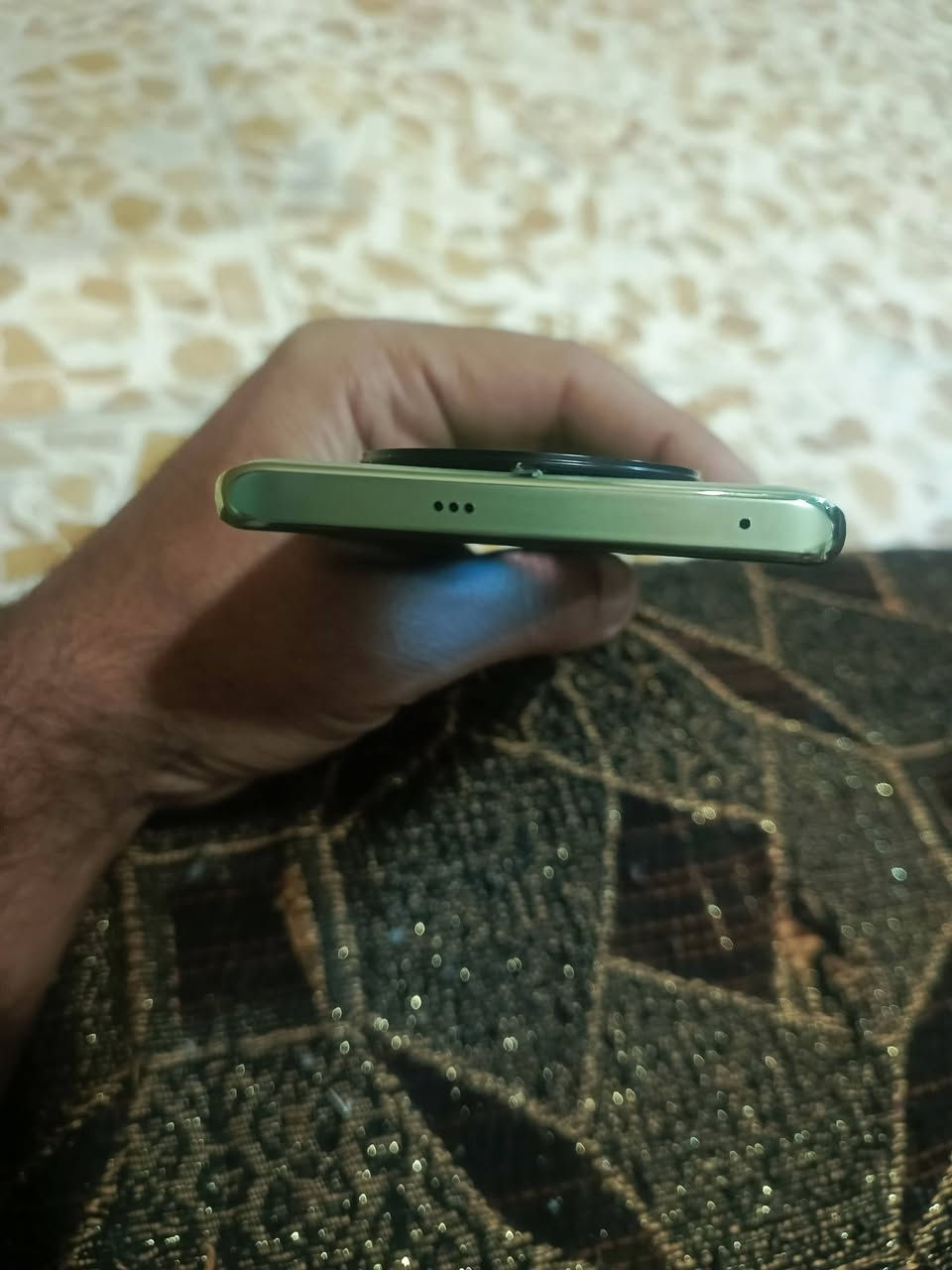 ريلمي11برو5G  جهاز نضيف السعر 200  الرقم***********

نص مكتوب في الصور:
- حول الجهاز
- realme 11 Pro 5G
- realme UI 6.0
- اسم الجهاز
- مساحة التخزين
- ٢٦,٥ غ.ب / ٢٥٦ غ.ب
- المعالج
- MediaTek Dimensity 7050
- البطارية
- ٥٠٠٠ مللي أمبير في الساعة (نموذجية)
- RAM
- ٨,٠٠ غ.ب + ٨,٠٠ غ.ب
- الكاميرات
- أمامية 16MP
- خلفية 100MP+2MP
- معزز الأداء
- Trinity Engine