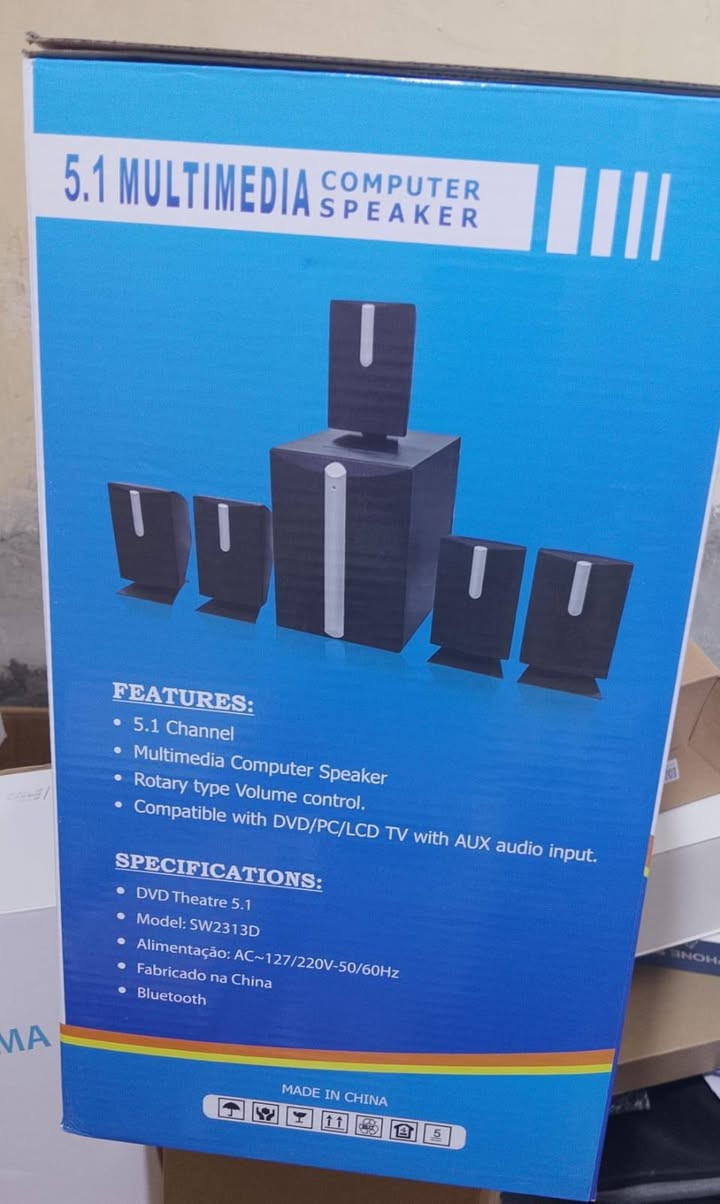 🔊 سبيكر 5.1 Multimedia للبيع
سبيكر 5.1 جديد بالكرتونة وغير مستخدم. ***********

🔹 صوت 5.1
🔹 Bluetooth
🔹 USB
🔹 مناسب للبيت والتلفزيون والأفلام

💰 السعر: 130ألف دينار
🔸 بي مجال بسيط للتفاوض
🔸 أكو أكثر من قطعة، واللي ياخذ أكثر من قطعة إله سعر خاص.

📩 للجادين مراسلة واتساب ***********
