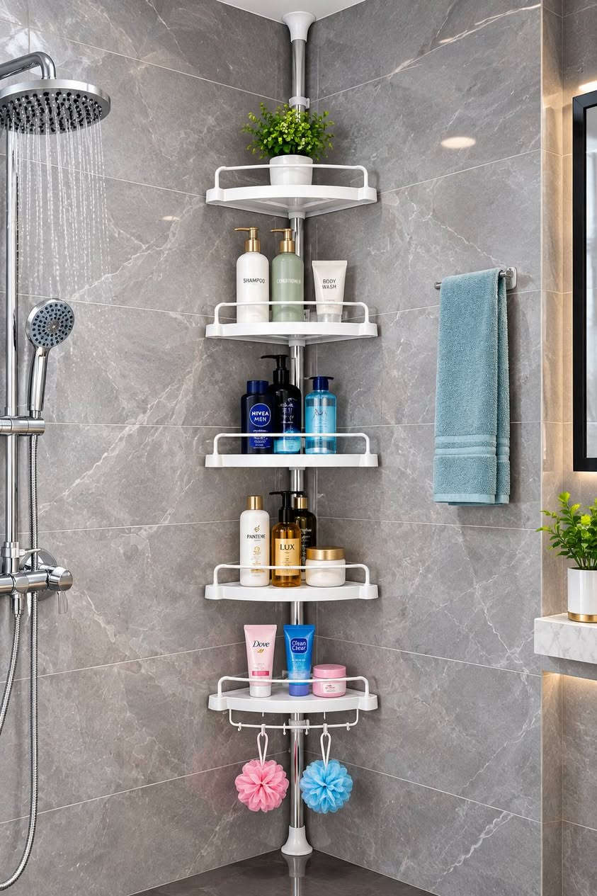 🚿✨ ستاندی تایبەتی بۆ زاویەی حەمام ✨🚿

هەموو شەمپو، شامپو، جیل و کەرەستەکانی حەمامەکەت بە ڕێک و پێک دابنێ! 🧴🧼

🔹 بەکارهێنانی ئاسان
🔹 دژە ژەنگ و گونجاو بۆ بەکارهێنانی حەمام
🔹 گونجاو بۆ گۆشەی حەمام
🔹 چەندین قەفەس بۆ جێگرتنەوەی شتەکان
🔹 ڕێکخستن و پاکوخاوێنی زیاتر
🔹 بەرزی گونجاو: 192–235 سم
🔹 دیزاینی جوان و مۆدێرن

⭐ کوالێتی باش، هەڵبژاردەی ژیرانە بۆ ماڵەکەت ⭐

📞 ***********
📍 شوشەواتی ئەورووپی بڕیار
📍 سەید سادق – گەرەکی حەسار، نزیک مزگەوتی عومەری کوڕی خەتاب، خوار ئاوەکەی حەسار

🚚 گەیاندن هەیە بۆ تەواوی کوردستان

نص مكتوب في الصور:
- شوێن شامپۆی حەمام خاوەنی ڕێگ و پاکیزە بۆ حمامەکەت چیگیری بەهێز - دەتیت تیک نەوریت 192-235cm بۆ هەموو قەبارەی شە مەستەکان رەنگە سپی بەهێز و پلاستیکی باوەر دژە ئاووە (نەدەمیت) سەرپتیجی جیگیر دەکات ئاسانی دابینکردن هەپیبەی ڤەلاپ بۆ لیمیت و چەندار قەلاپی بەهێز بۆ لتیمیت و چە ندار رەنگي سپي رەنگي سوور رەنگي دووکار رەنگي سەوز *********** سەید صادق گەڕەکی حەسار نزیک مزگەوتی عوممری کوری خەتاب خوار تاوەکەی حەسار گەیاندن هەیە بۆ تەواوی کوردستان
- Round weep hole water drains faster out of the shelf 4 Removable Hooks for razor, sponge and other accessories