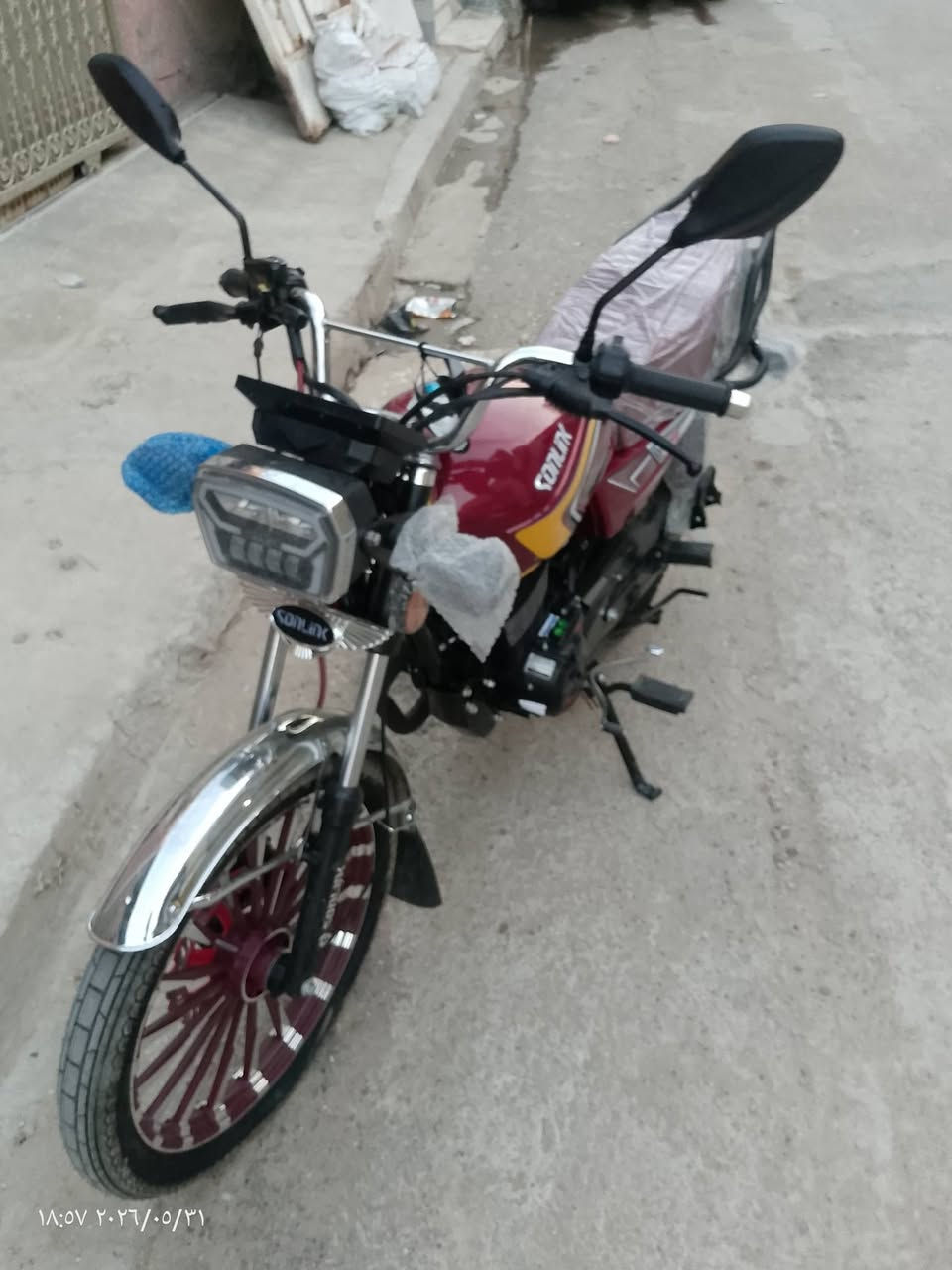 دراجه سونك🛑🛑 ضاغطة وزنجيل🛑🛑 موديل 25🛑🛑 بعدها بحالت الوكاله🛑🛑 ماشيه شي قليل 🛑🛑نزلتها صار شهرين🛑🛑 
السعر مليون وميه وخمسين🛑🛑
العنوان بغداد حي اور ام الكبر والغزلان 
للاتصال‏‪***********‬‏🛑🛑
