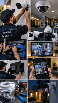 تنصيب كامرات • مراقبة • النجف الأشرف