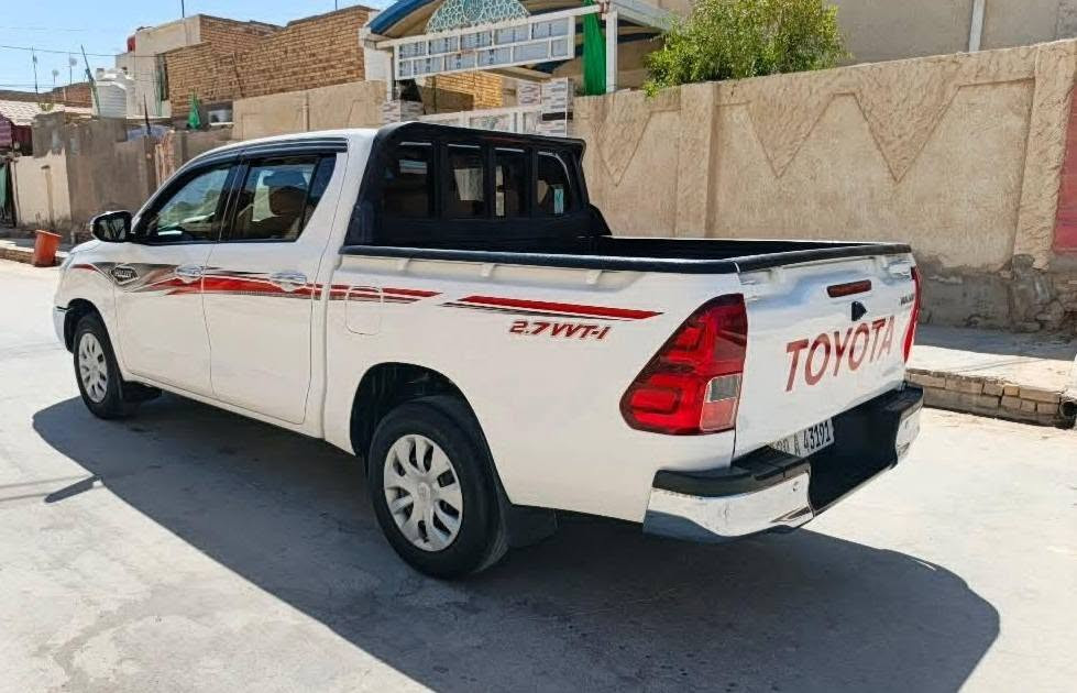 سلام عليكم للبيع تيوتا هايلوكس موديل 2024 ساز باب اول كير عادي فول مواصفات بنيد جكات باب بدي جكات تجوه بين لكشنات رقم واسط سنويه 2030 تحويل ثاني يوم مكفول كفاله عامه كير ومحرك مكفول وحداديه وتخم تاير جديده ماشيه 121 الف سعر 235 وبيه مجال حك جيه مكان سياره ذي قار قلعه سكر الاستفسار نتصال عله الرقم ***********
