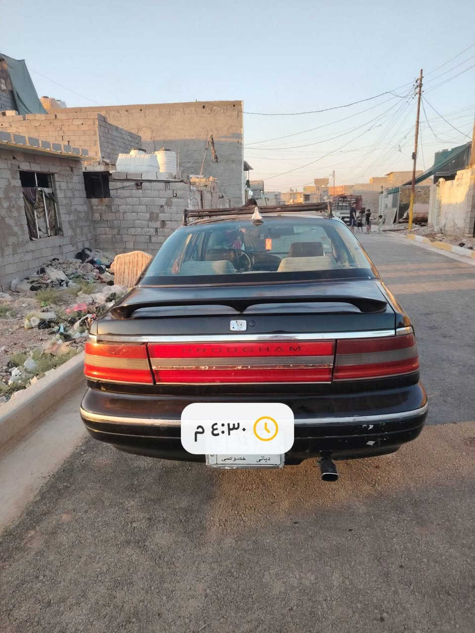 السلام عليكم
للبيع ابرنس بروغهام الموديل 1995 ديالى
 🚘 للبيع دايو برنس بروغهام – Daewoo Brougham 🇰🇷

🔹 النوع: Daewoo Brougham
🔹 اللون: أسود
🔹 ناقل الحركة: أوتوماتيك
🔹 الدفع: خلفي
🔹 الموديل: [ 1995السنة]
🔹 المحرك: [2000 السعة].

📍 الموقع: بغداد – [الشعب]
💰 السعر: [ 30$ورقة وبية مجال ]
📞 للتواصل: [***********]
