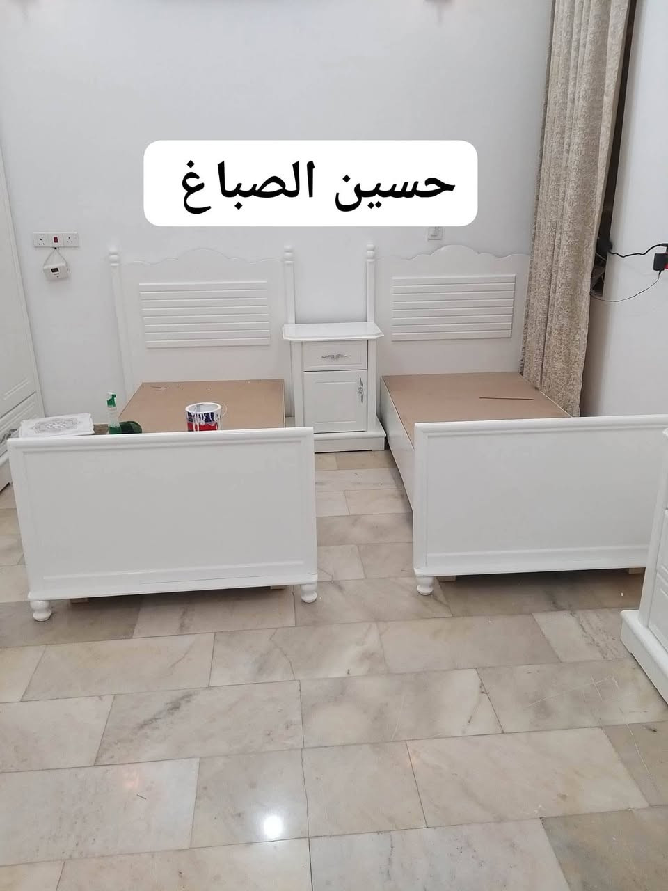 غرف نوم • نجارة عراقية • دهانات حرارية