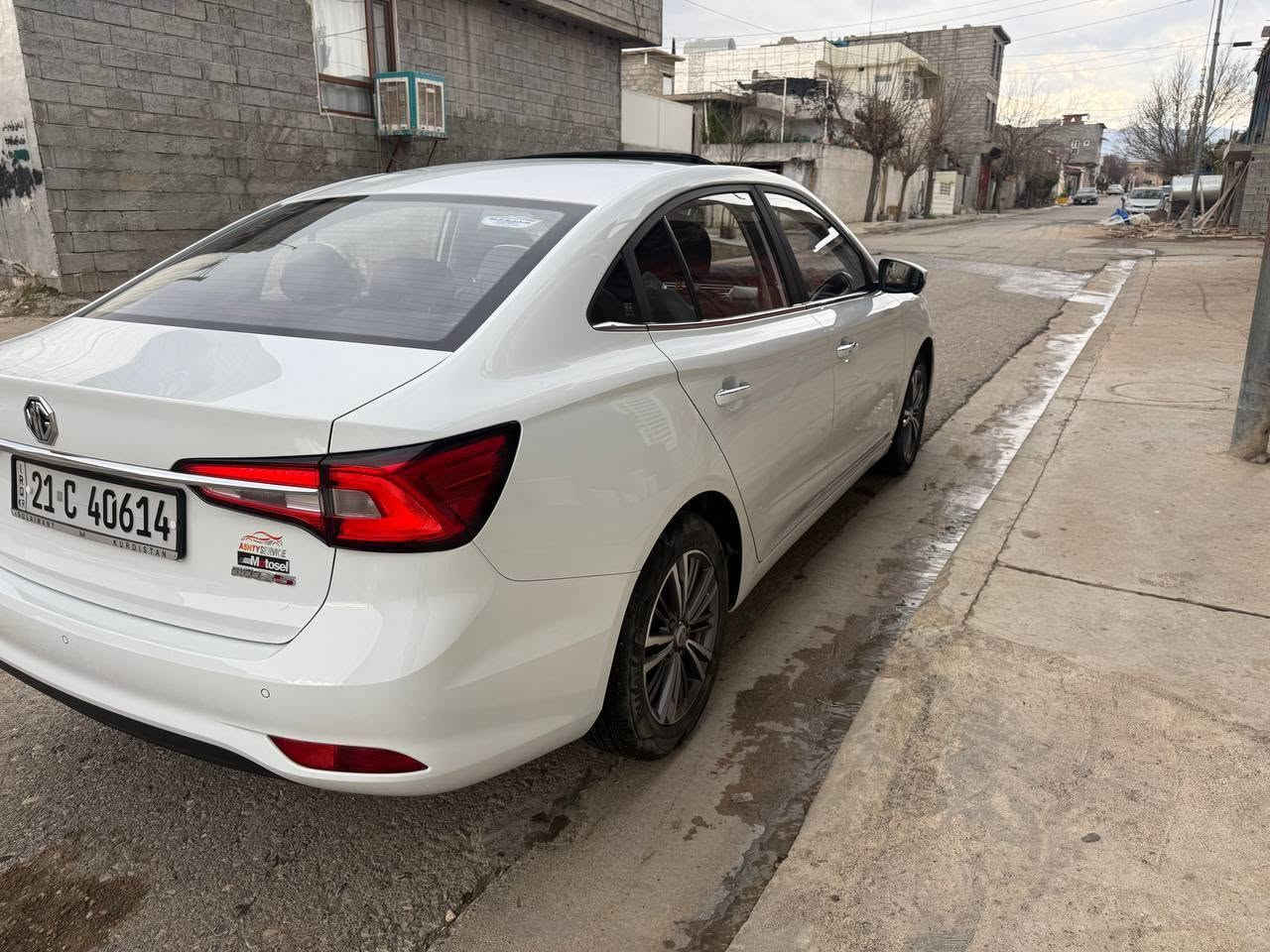 MG5 2024 lexury
فول مواسەفاتە تەنها 20 هەزار چووە 
هیچ بۆیاخ و ساردێکی نیە
تاقم کوشن و گاعی بۆ کراوە
سەنەوی و نوێیە و بەناوی خۆمەوەیە 
نرخی 120 گەڵا 
*********** حلبجة, السليمانية
