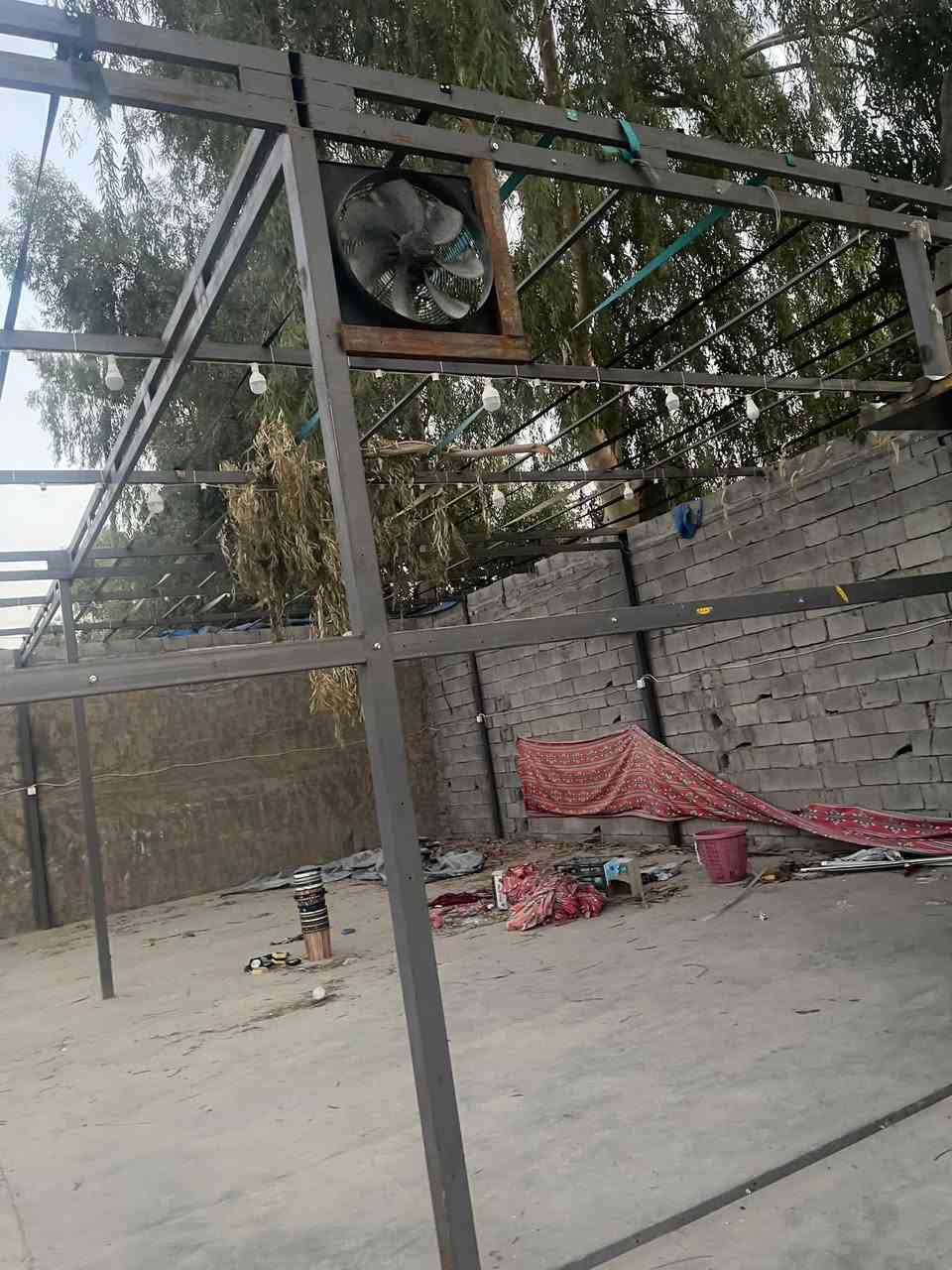 خيمة • حديد جديد • ١٢×١٨