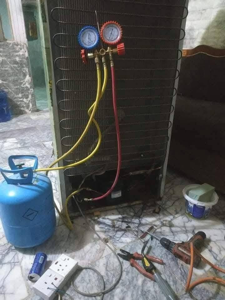 ورشة لنصب وصيانة اجهزة التبريد 😍
ضمان العمل100% داخل كربلاء فقط💥
صيانة 🛠 و نصب 🔩 و تنظيف 🚿
كافة أنواع أجهزة التبريد ثلاجة سبالت مكيف و بكادر متخصص .. 👷🏻‍♂️
يعنى عندك صيانة أو تنظيف لا تحتار ، إتصل بنا
و راح نجيك لباب بيتك .. وبانسب الأسعار 💵💲
📍العنوان : كربلاء المقدسة فقط
☎️ للإستفسار : يرجى مراسلة الصفحة 
أو الإتصال على الأرقام التالية ..
📞 ***********
      *********** 
يوجد ، واتساب ..
ملاحظة / جميع قطع الغيار وشحن الغاز أصلية
