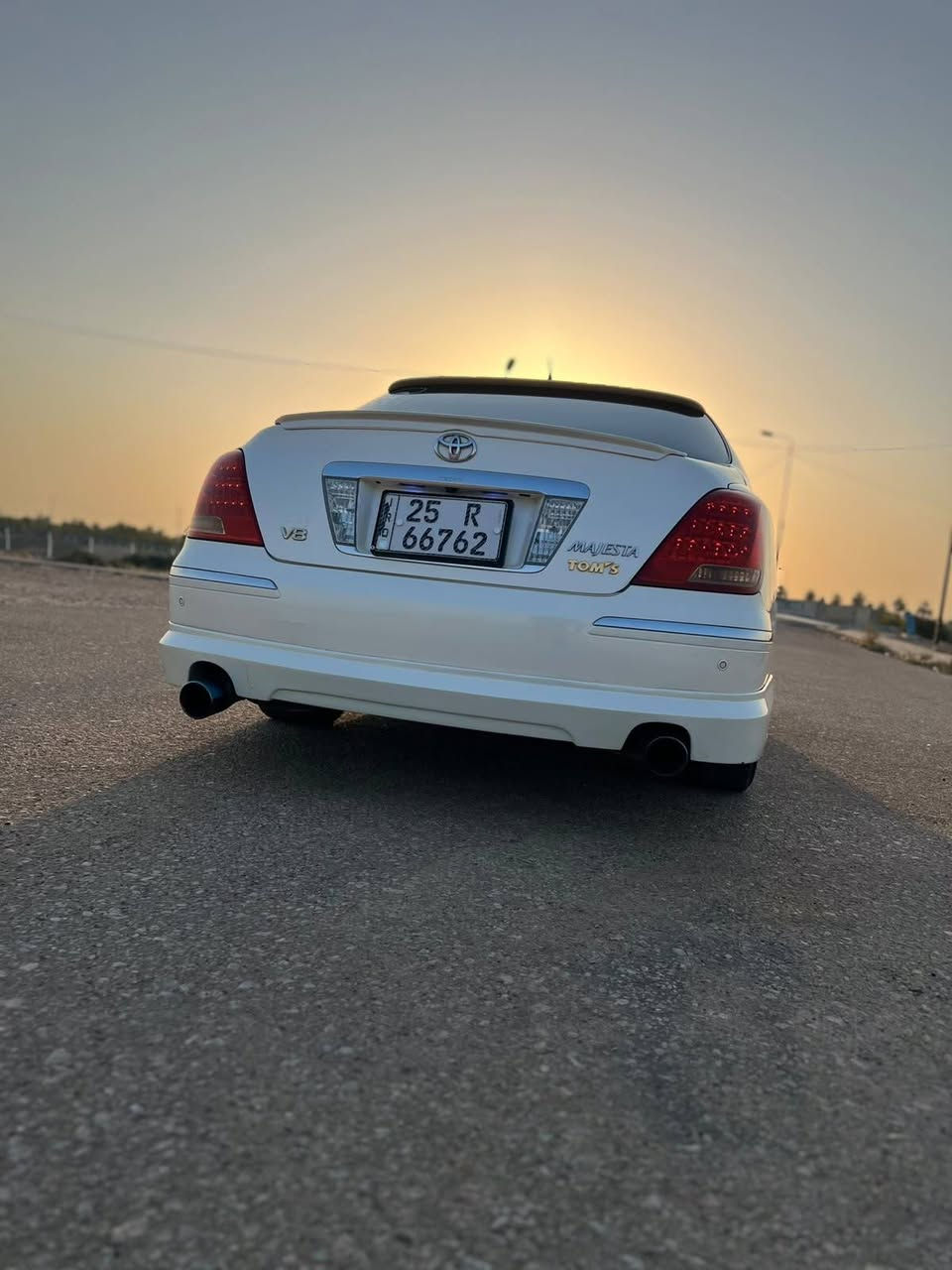 TOYOTA CROWN MAJESTA👑
للبيع تيوتا ماجستا.
اصولي اصوولي💥 شرط المداور قرار 48
رقم كركوك الدولي شرط المداور ثاني يوم بسمي شخصيآ
السياره بيها قطعتين صبغ اثر طخات بصيطه كفاله 
السياره فول مواصفات  عده الفتحه
المواصفات👇 
5دكم 
✅ محركها V8 الحجم 4300.
✅ كشنات  بيجي  المرغوب  اصل.
✅ تبريد امامي خلفي3قطع.
✅ 3قطع بردات خلفيه.
✅ اربع كشنات كهرباء.
✅ 3برده خلفيه وجانبيه كهرباء اصليه.
✅ 5بصمات ابواب+بصمة تشغيل+ صندوك شفط 
✅ كشنات خزن ميموري.
✅ حساسات  امامي وخلفيه
✅ كامره خلفيه 
✅ بگ لايتات لد اصل.
✅ ثلاجة
✅ مري ترحيب عند الاقتراب+اشاير بالمري والجملغات.
✅ ستيرن كهربائي
✅ اوكس. اصل.  + بلاتوث 
✅ مري كهرباء+هيتر♨️.
✅ تحكم ستيرن+كروز تثبيت سرعه.
✅ جنطه جكات كهرباء شفط.
✅ السياره بيه 3 رادار اصل
✅ سياره مال جناي 
✅السنويه لل2031
هزه جديده
✅سيار بيه ضبابي اصل 
وباقي المواصفات المعروفه لل5دكم.
والسياره جاهزه على اخر حبايه.
والسياره بالواقع اجمل من الصوره📷.
العنوان الديوانية قضاء غماس
السعر155وبيه مجال قليل  💵
هـ ***********
هـ ***********
