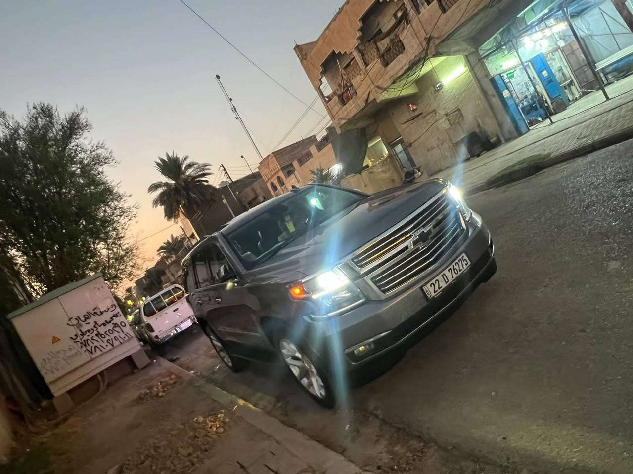 سلام عليكم تاهو موديل 2020 مواصفات برايمر رقم اربيل مكفوله من الحادث كلين بيهه بس قطعه وحده جاملغ أمامي كلير عكس السايق السيارة كلش نضيفه وبل عافه عله الياخذه السعر 345 وبي مجال مكاني حي الجهاد الستفسار أتصل وبيك خير ودلل *********** موجود خاص وعلى الواتساب وعله الخط
